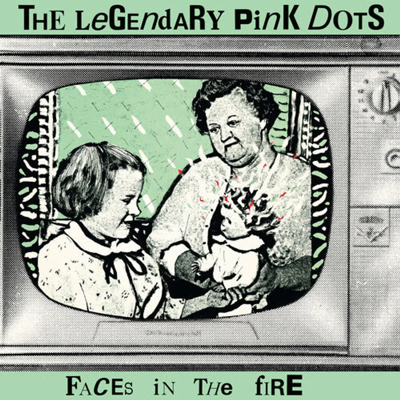 The Legendary Pink Dots LP Vinyl - Faces In The Fire (Reis)