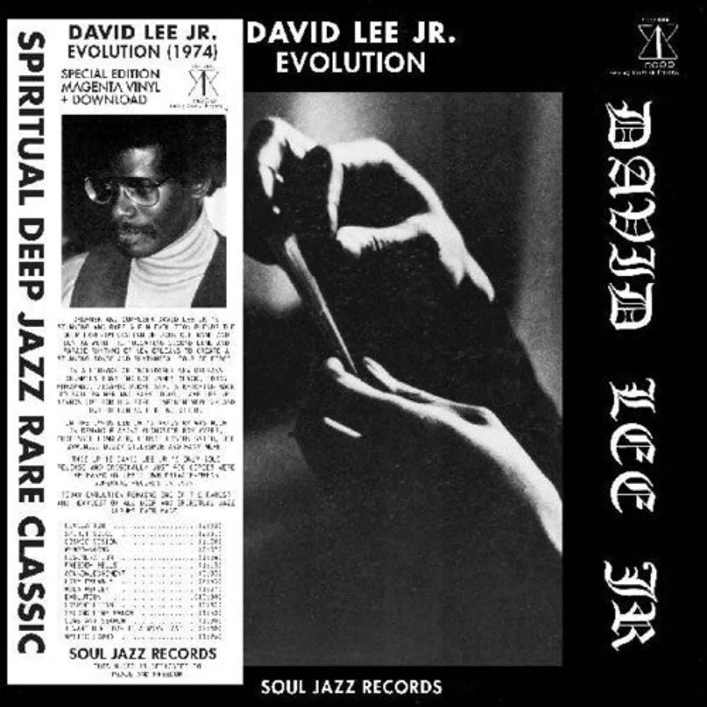 David Lee Jr. LP Vinyl - Evolution (Coloured Vinyl) (Mgta) (Dlcd)