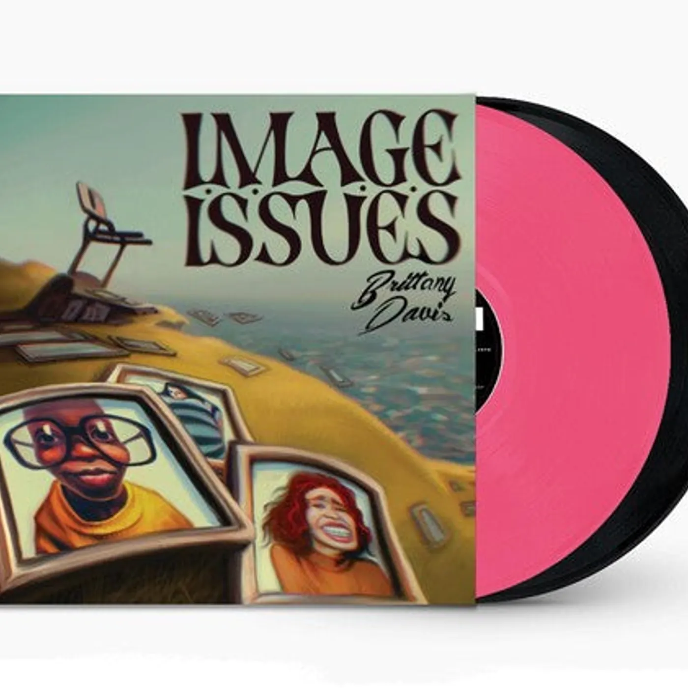 Brittany Davis LP Vinyl - Image Issues (Blk) (Coloured Vinyl) (Pnk)