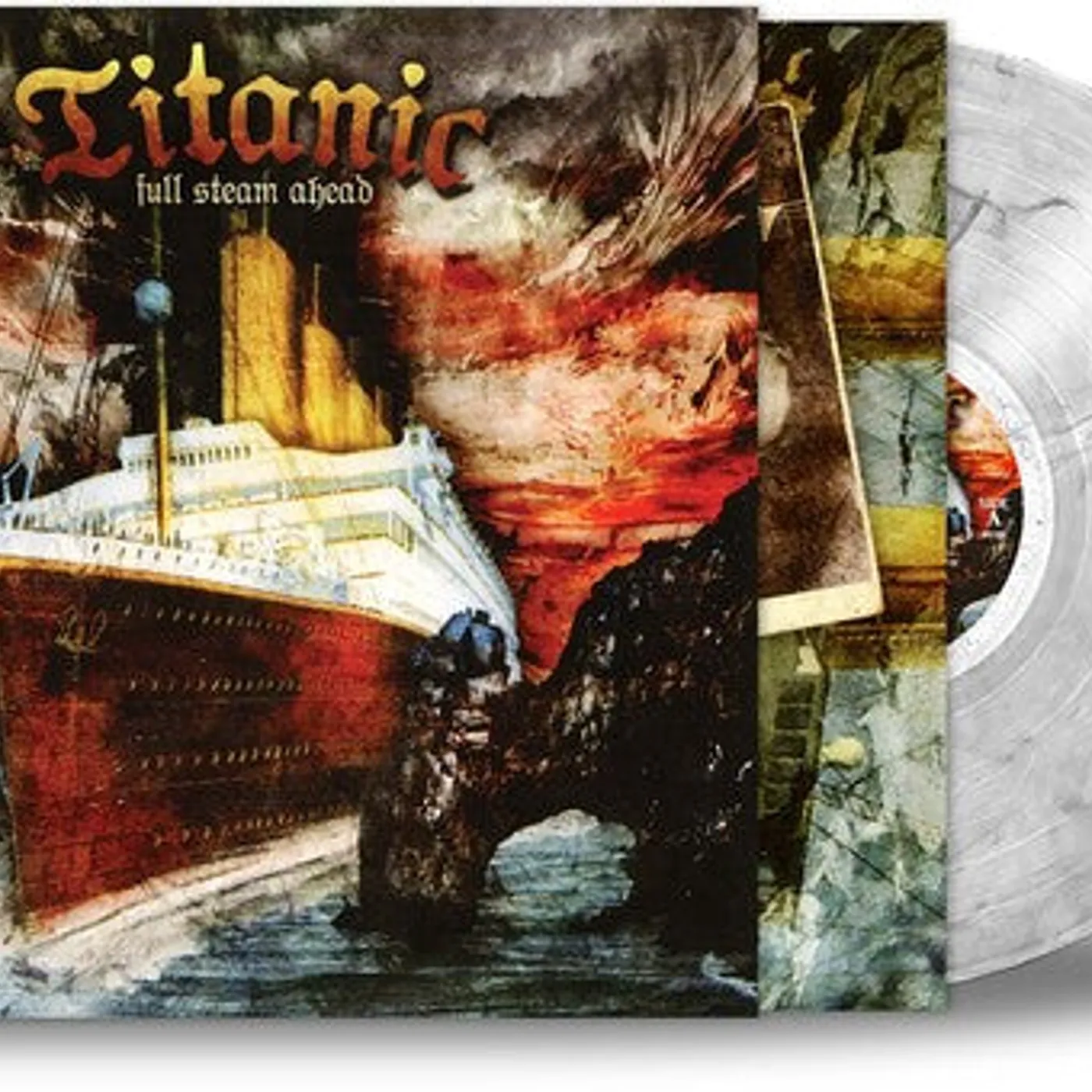 Titanic LP Vinyl - Full Steam Ahead - Smokestack Symphony (Coloured Vinyl)