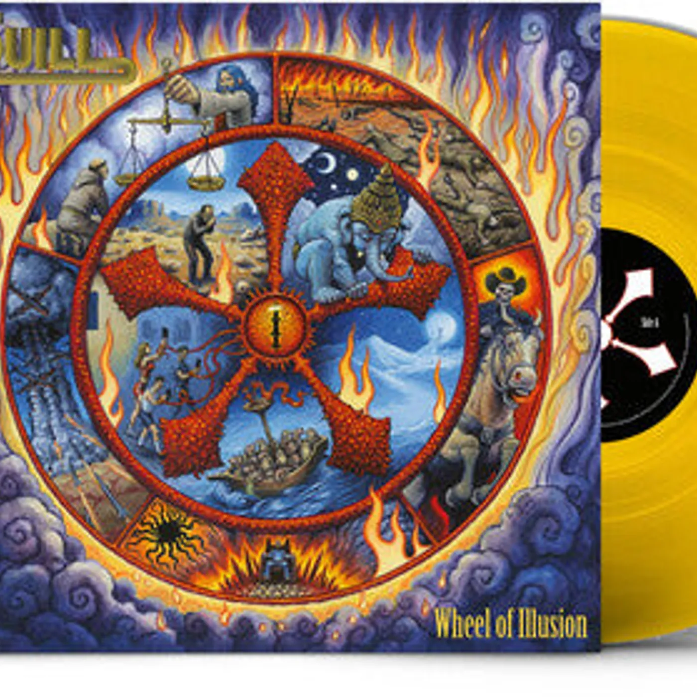 Quill LP Vinyl - Wheel Of Illusion - Yellow (Coloured Vinyl) (Ltd) (Ylw)