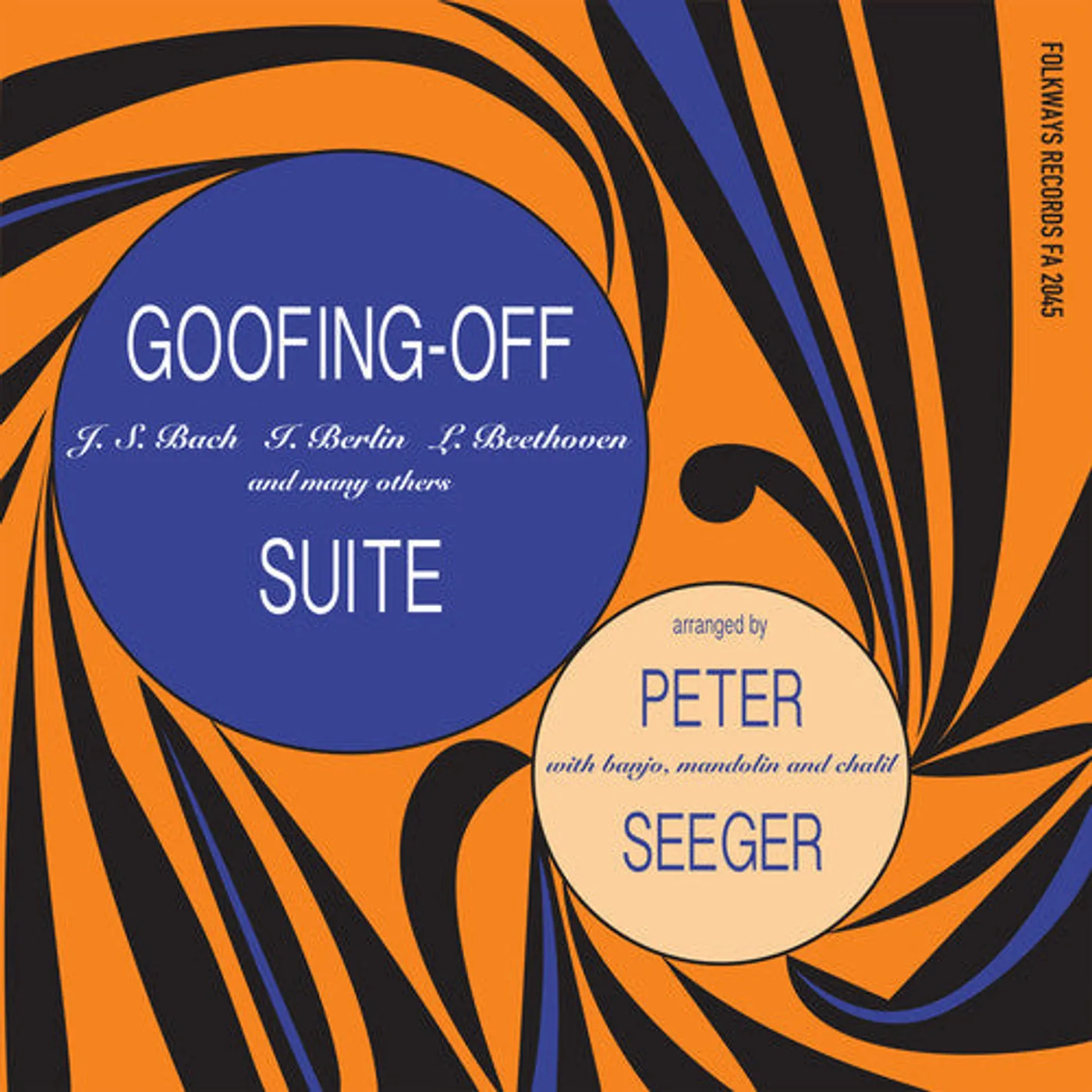 Pete Seeger LP Vinyl - Goofing-Off Suite