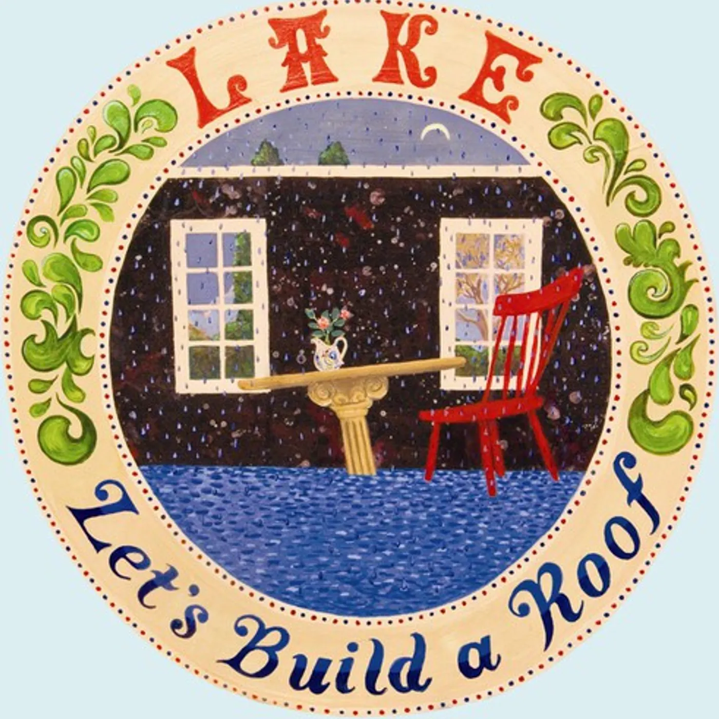 Lake LP Vinyl - Let'S Build A Roof (Blk)