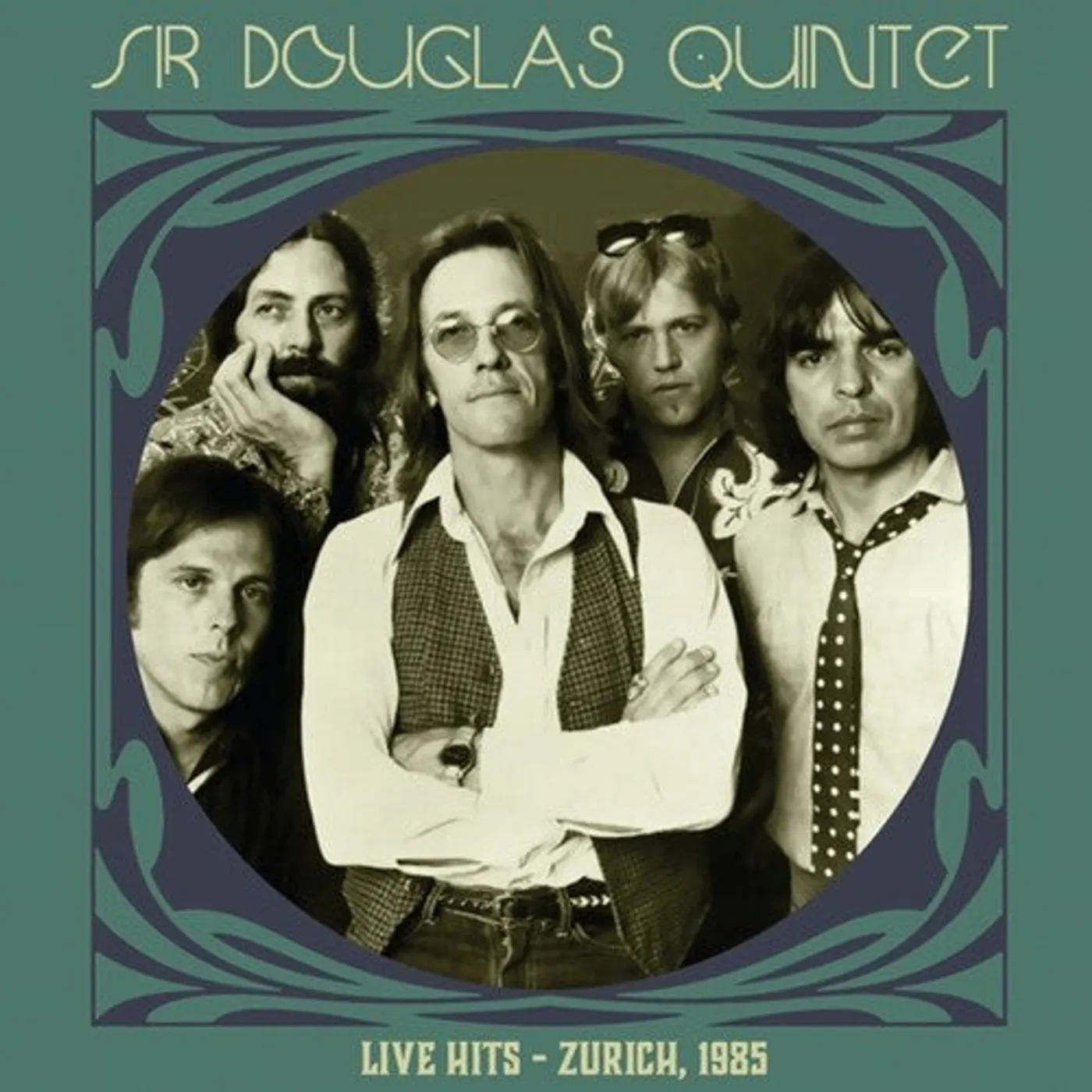 Sir Douglas Quintet LP Vinyl - Live Hits: Zurich 1985 (Cvnl) (Grn) (Uk)
