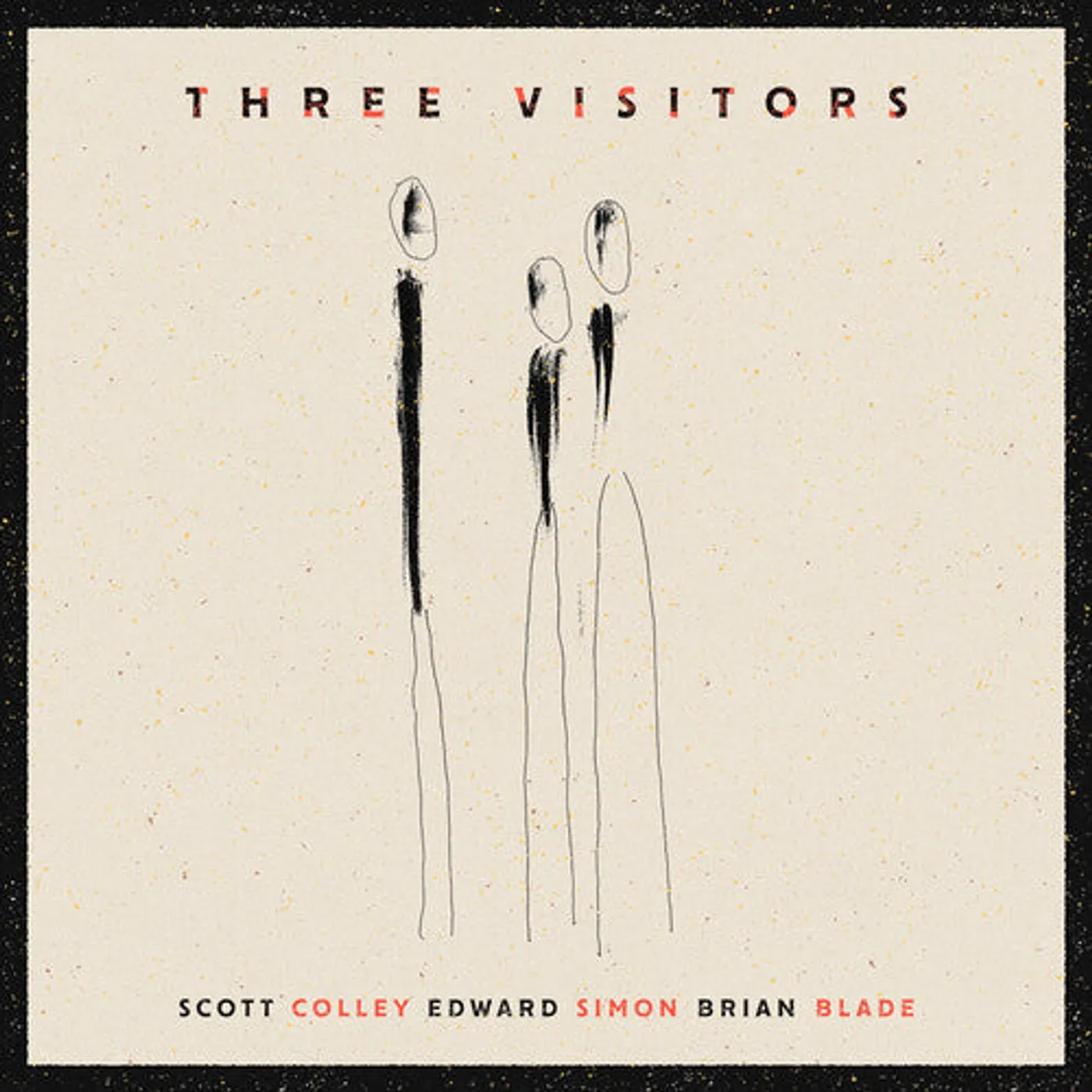Edward Simon LP Vinyl - Three Visitors