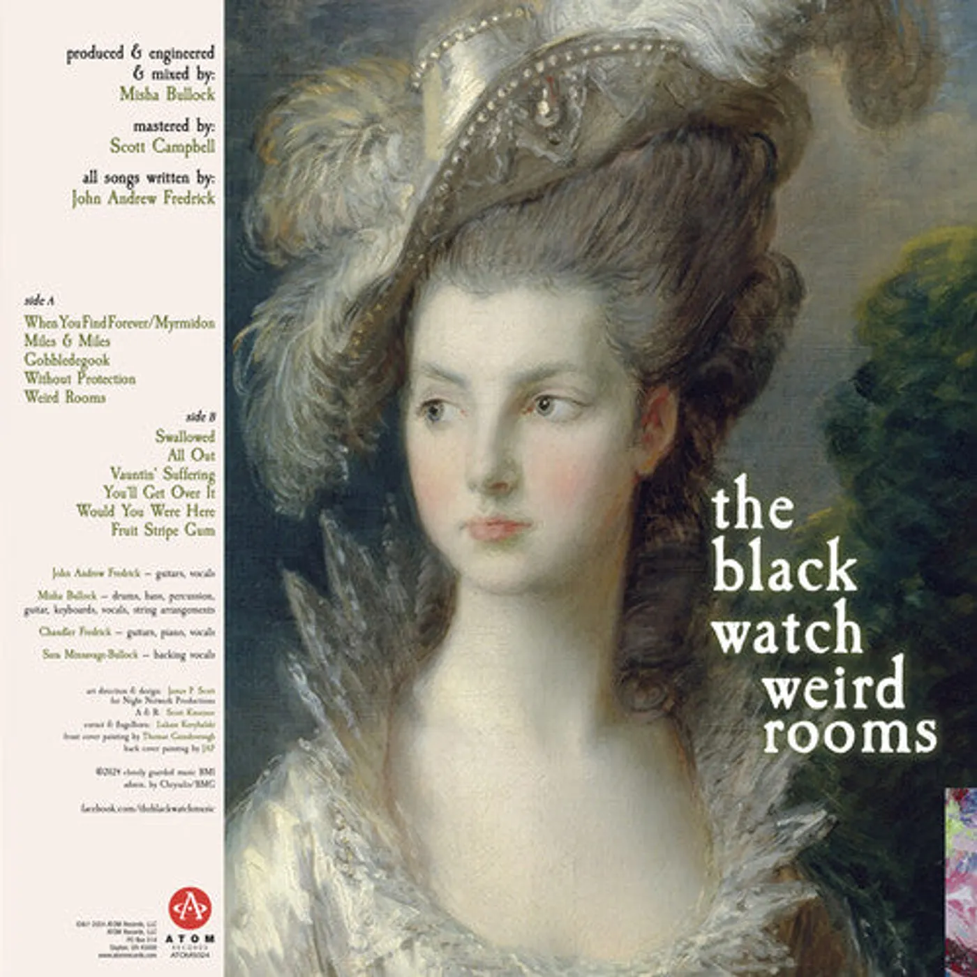 The Black Watch LP Vinyl - Weird Rooms (Cvnl)