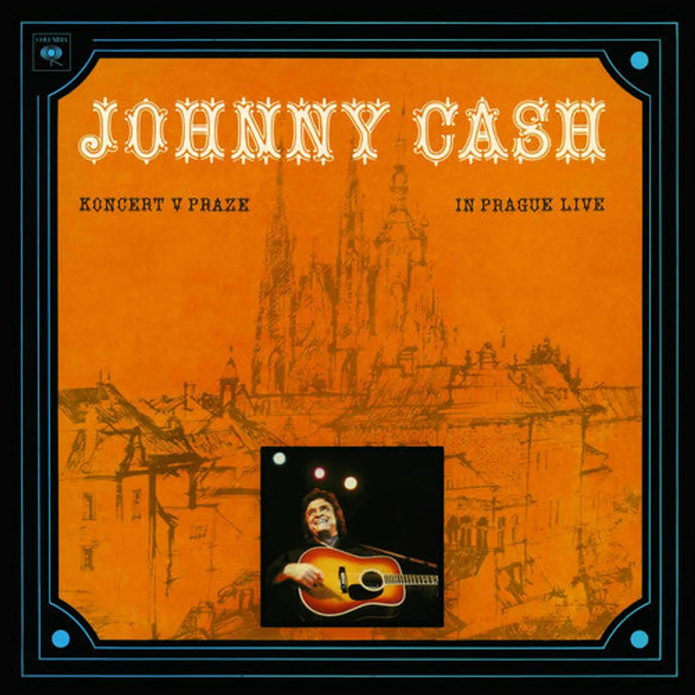 Johnny Cash LP Vinyl - Koncert V Praze (In Prague-Live) (Gate Fold)