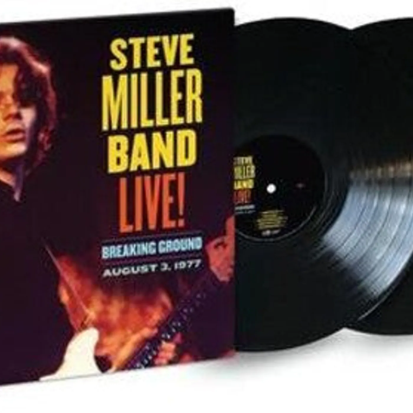 Steve Miller Band LP Vinyl - Live Breaking Ground August 3 1977