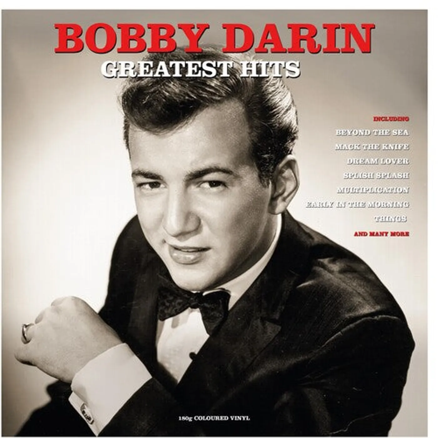 Bobby Darin LP Vinyl - Greatest Hits (Coloured Vinyl) (Ogv) (Red) (Uk)
