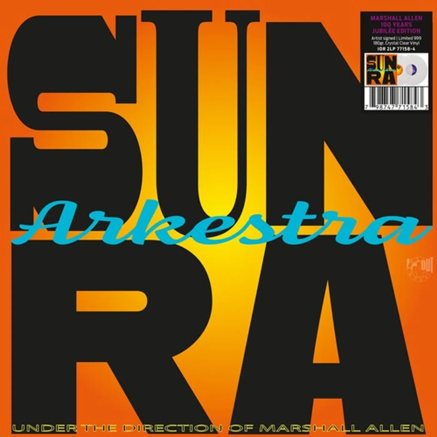 Sun Ra Arkestra LP Vinyl - Lights On A Satellite (Cvnl) (Ltd) (Auto)