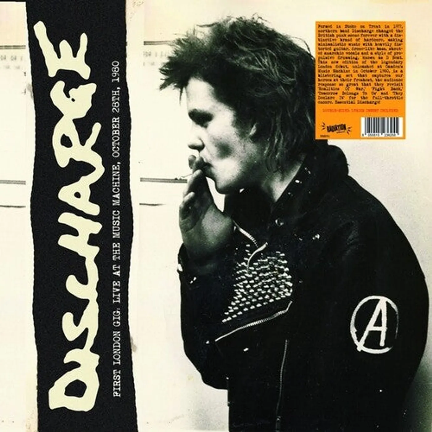 Discharge LP Vinyl - First London Gig Live At The Music Machine