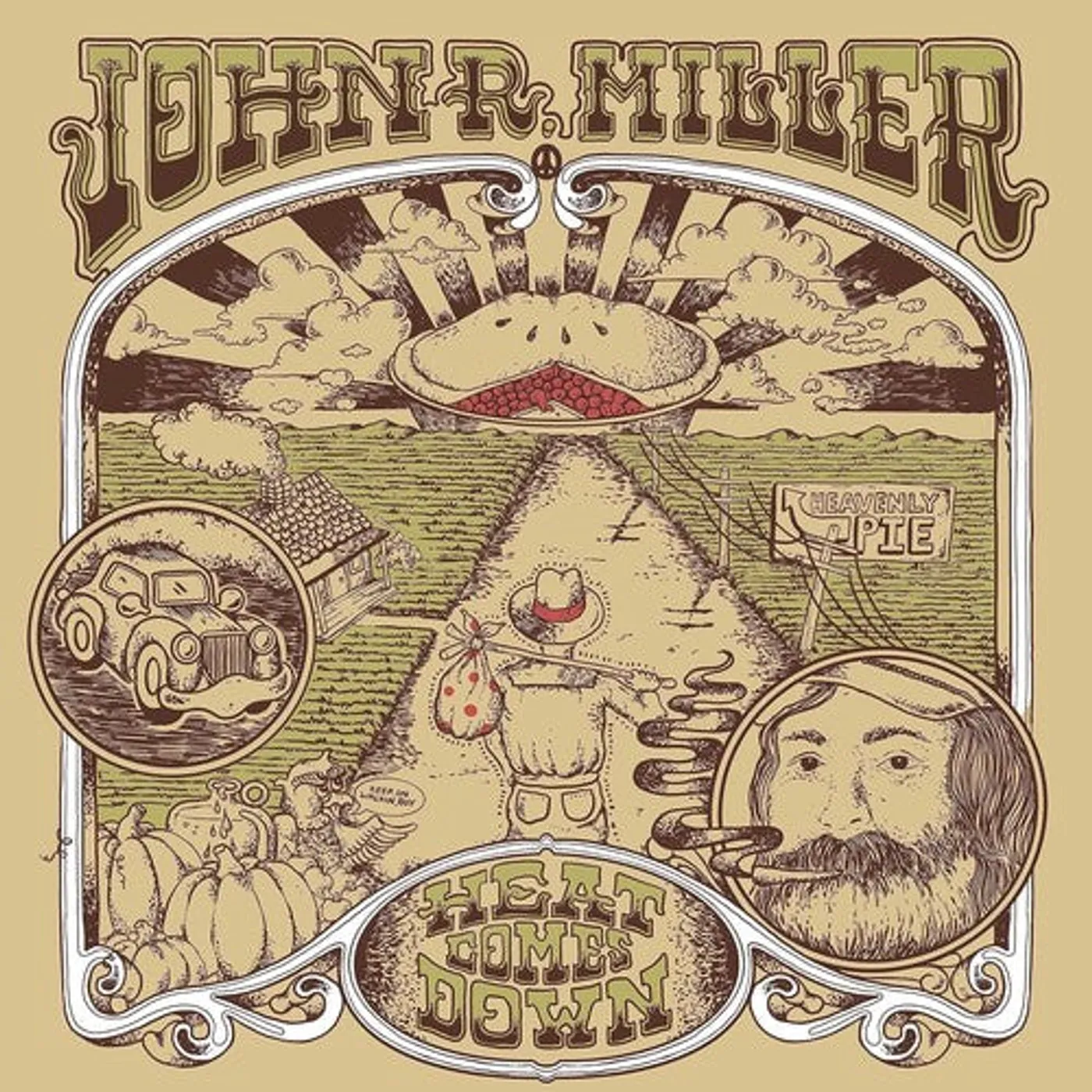 John R. Miller LP Vinyl - Heat Comes Down (Ltd)