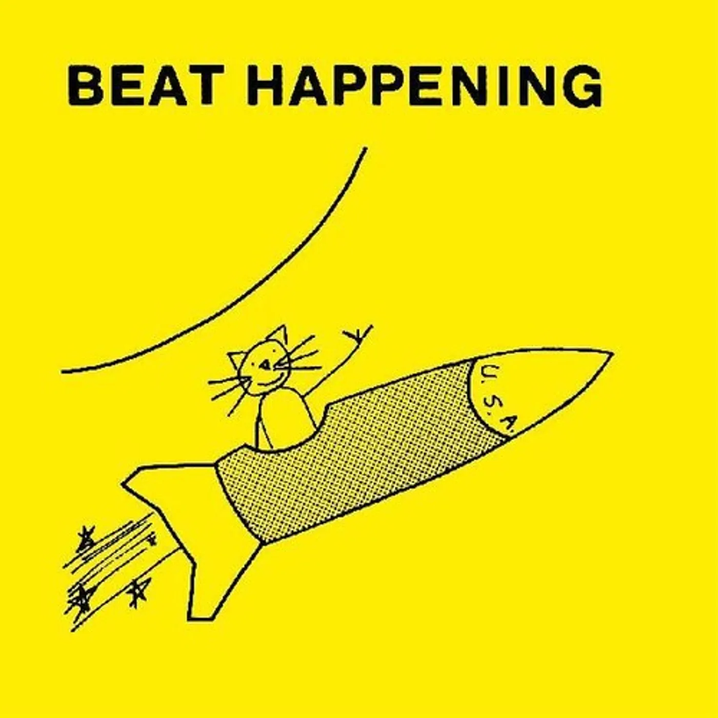 Beat Happening LP Vinyl - Beat Happening (Dlcd)