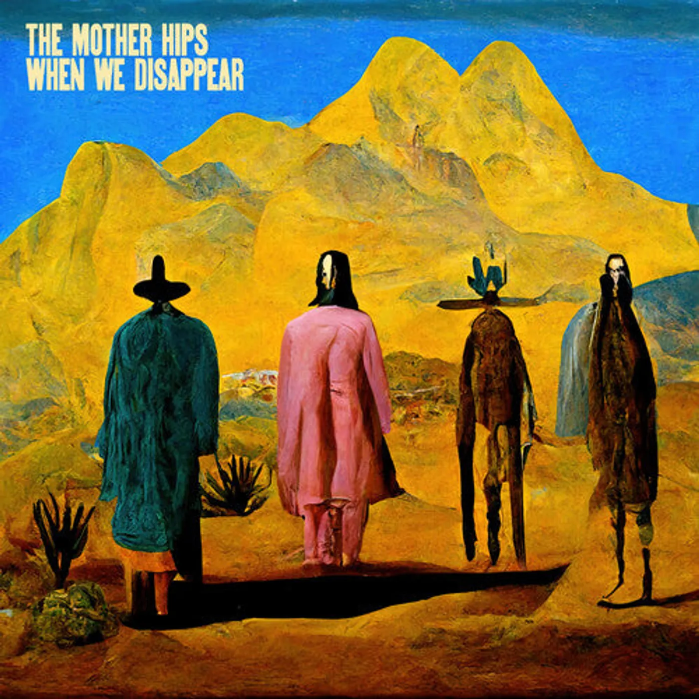 The Mother Hips LP Vinyl - When We Disappear (Coloured Vinyl) (Gate Fold) (Gol) (Ltd)