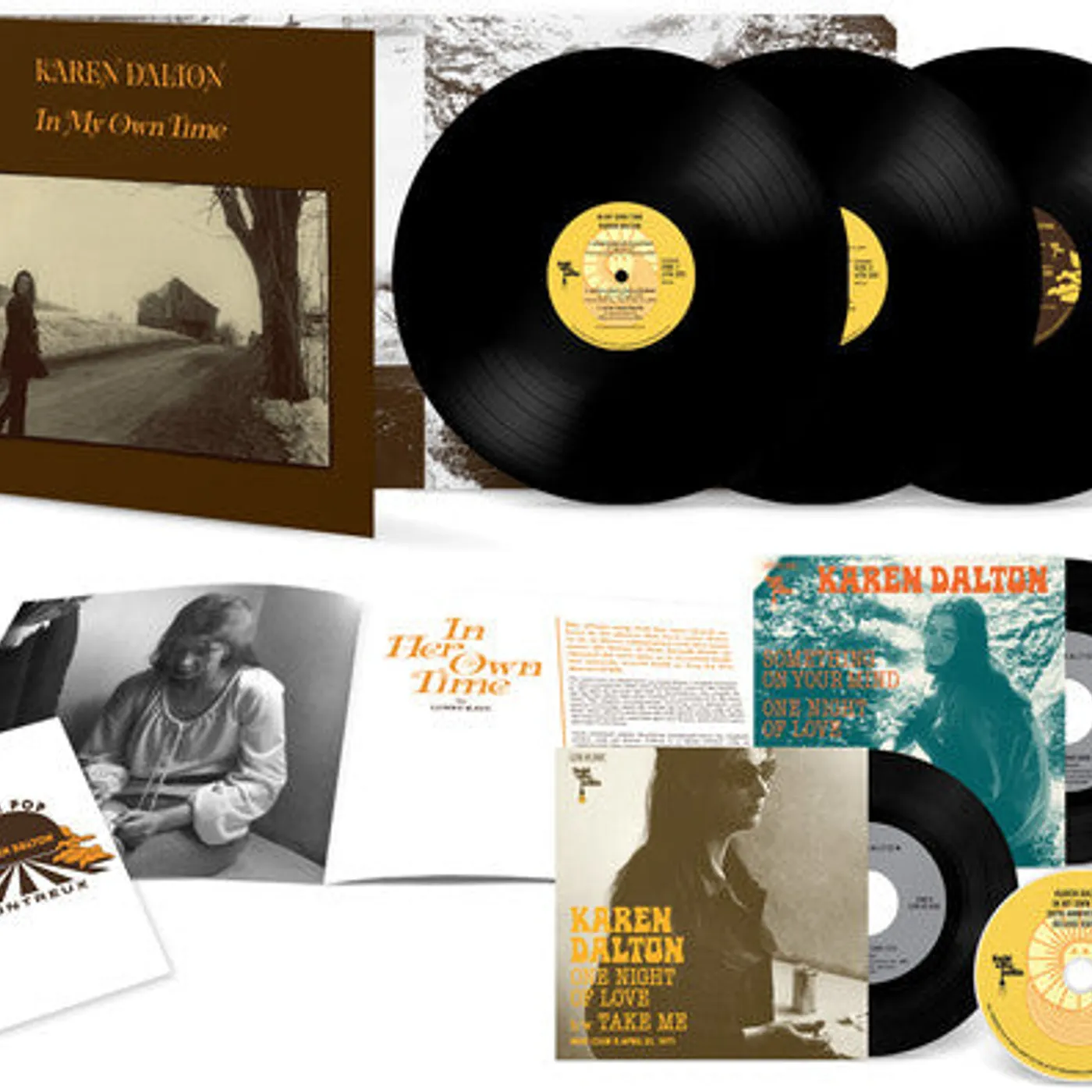 Karen Dalton LP Vinyl - In My Own Time:50Th Anniversary Super Deluxe (Ogv)