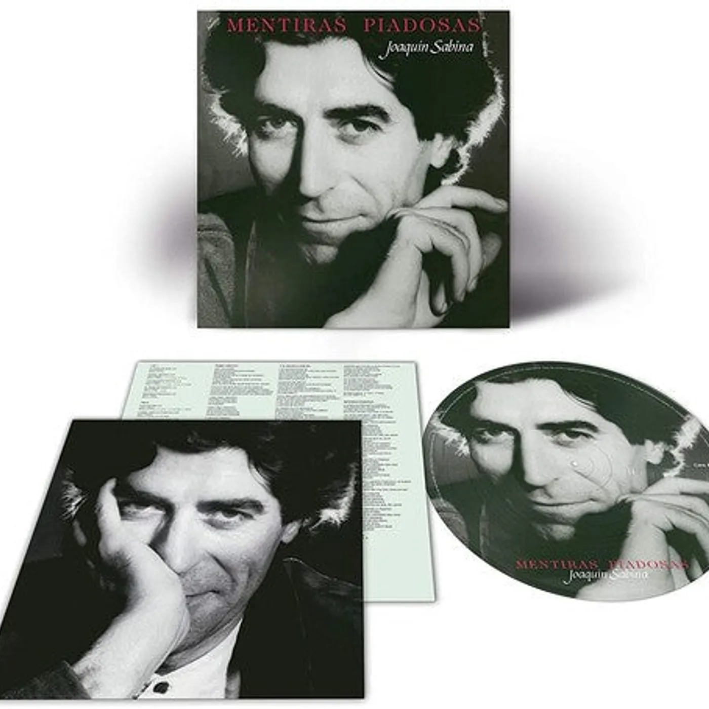 Joaquín Sabina LP Vinyl - Mentiras Piadosas (Pict) (Spa)