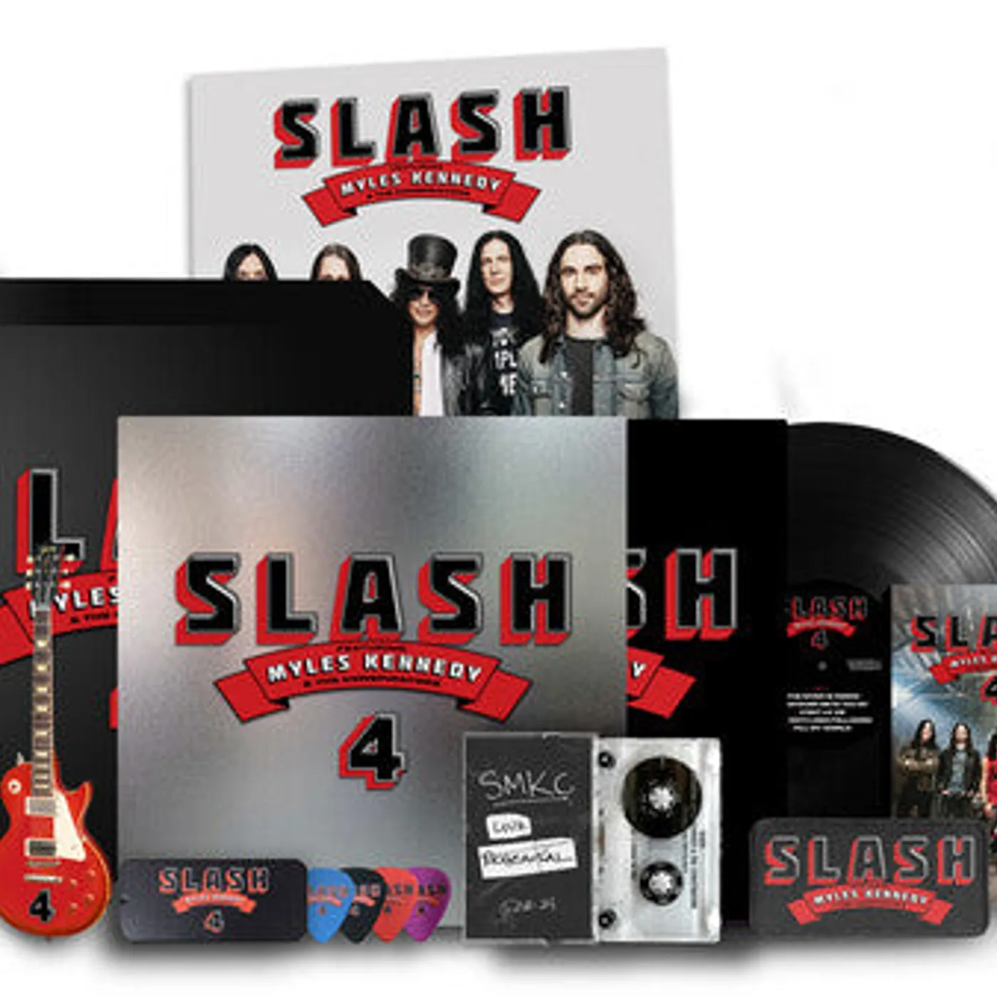 Slash LP Vinyl - 4 (Feat Myles Kennedy And The Conspirators) (Box)
