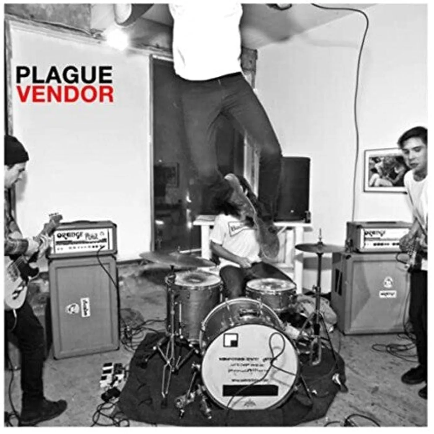 Plague Vendor LP Vinyl - Free To Eat - Clear Red (Cvnl) (Red)
