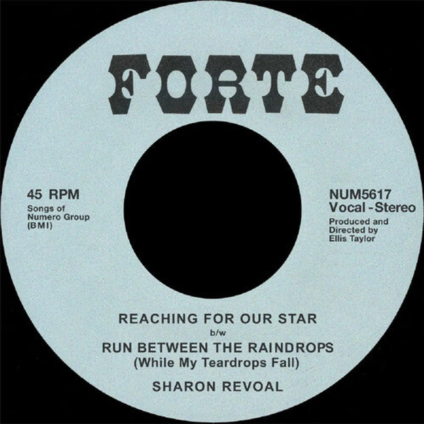 Sharon Revoal LP Vinyl - Reaching For Our Star B/W Run Between Raindrops