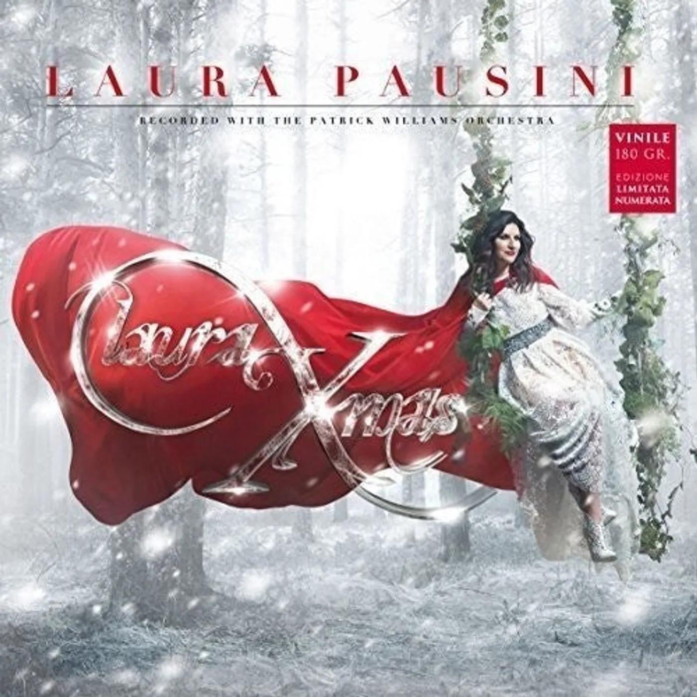 Laura Pausini LP Vinyl - Laura Xmas (Coloured Vinyl) (Ltd) (Ogv) (Red) (Reis) (Ita)