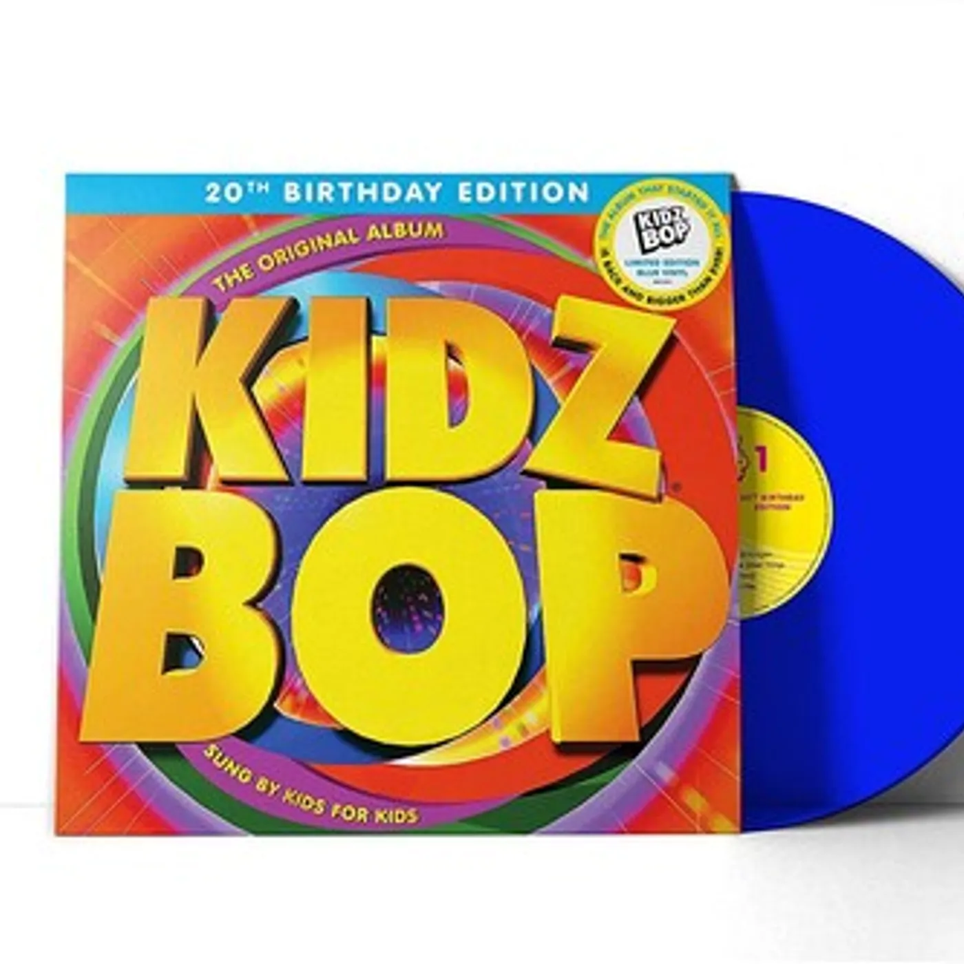 Kidz Bop Kids LP Vinyl - Kidz Bop 1 (20Th Birthday Edition) (Blue) (Coloured Vinyl)