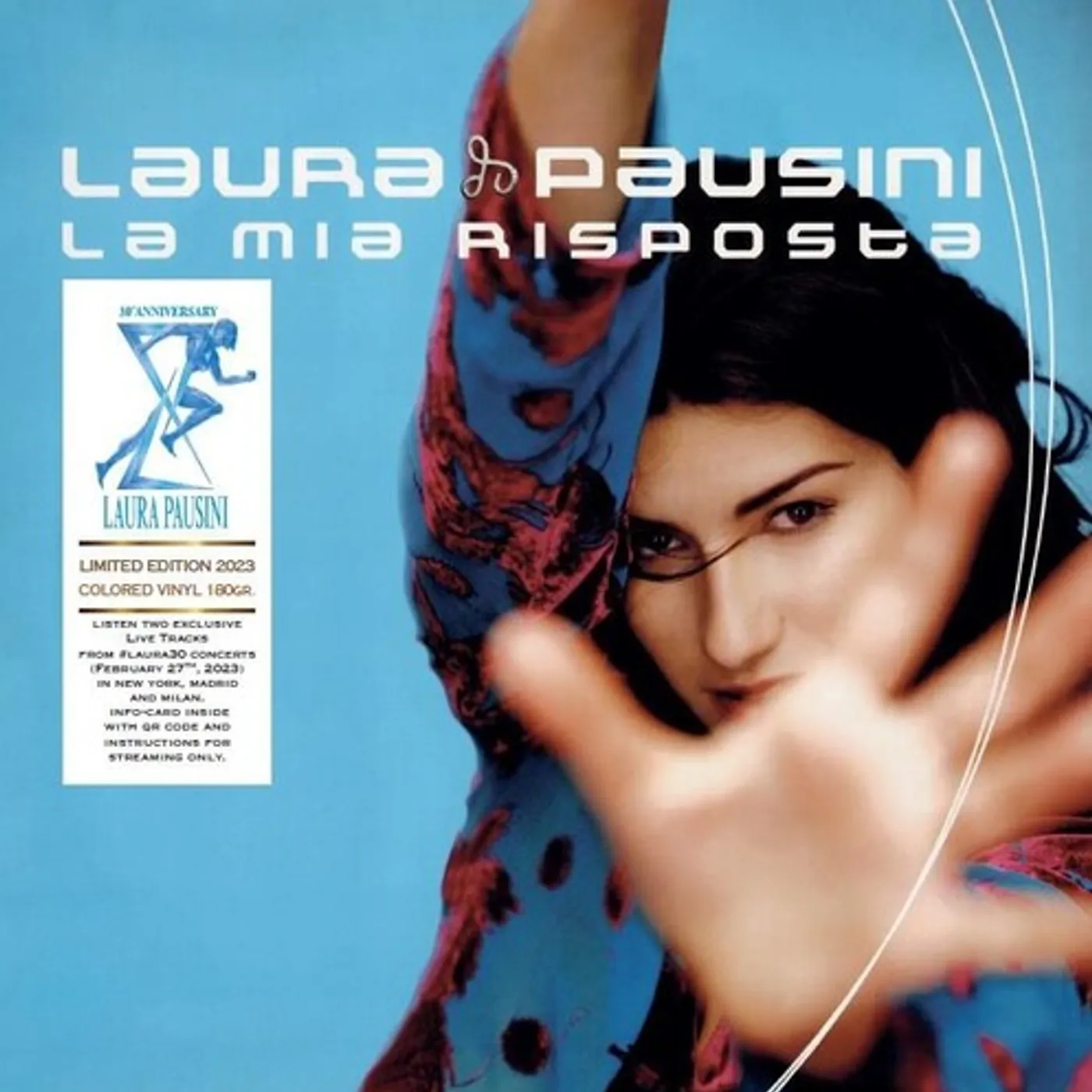 Laura Pausini LP Vinyl - La Mia Risposta (Coloured Vinyl) (Ltd) (Ogv) (Wht) (Numb)