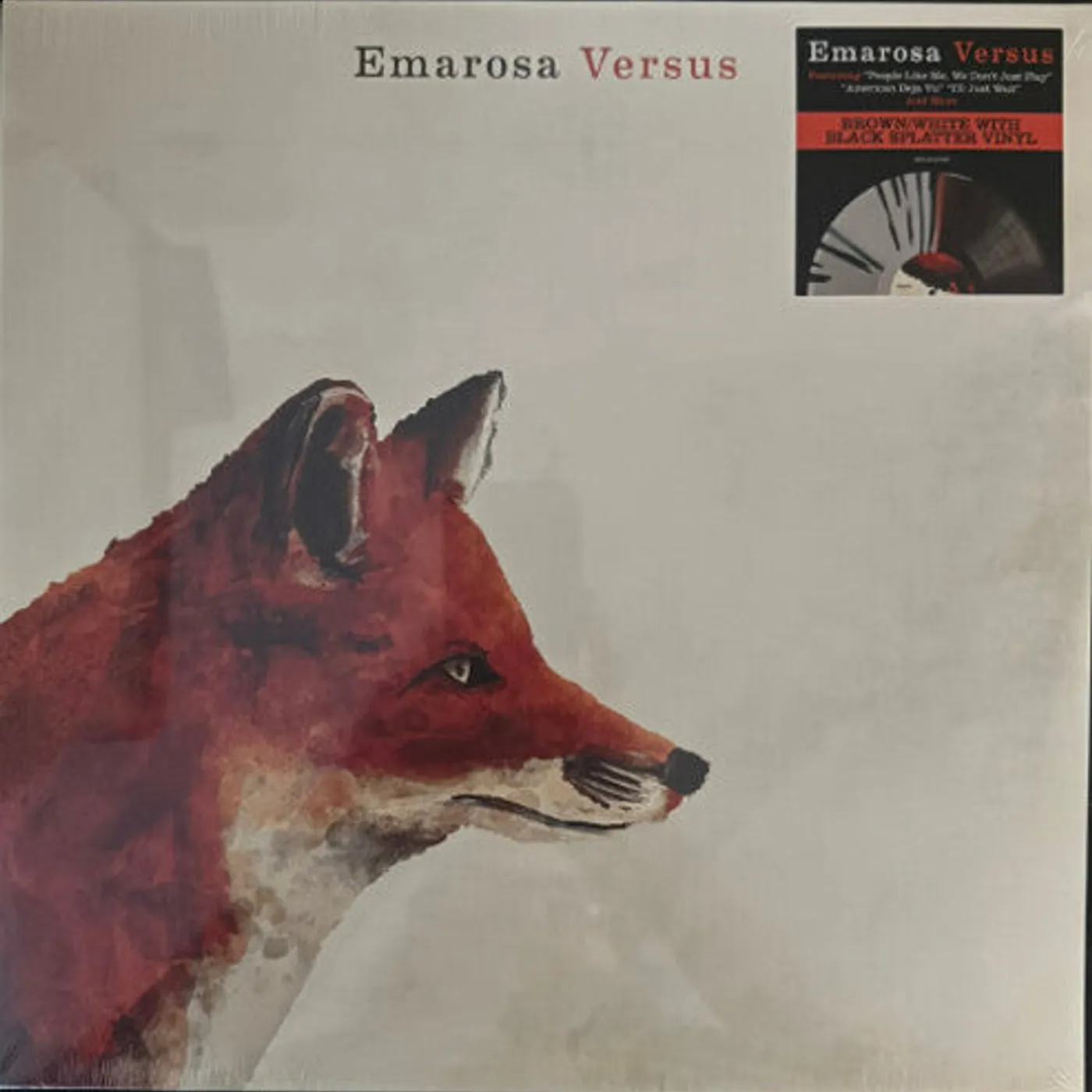 Emarosa LP Vinyl - Versus (Blk) (Brwn) (Coloured Vinyl) (Wht) (Spla)
