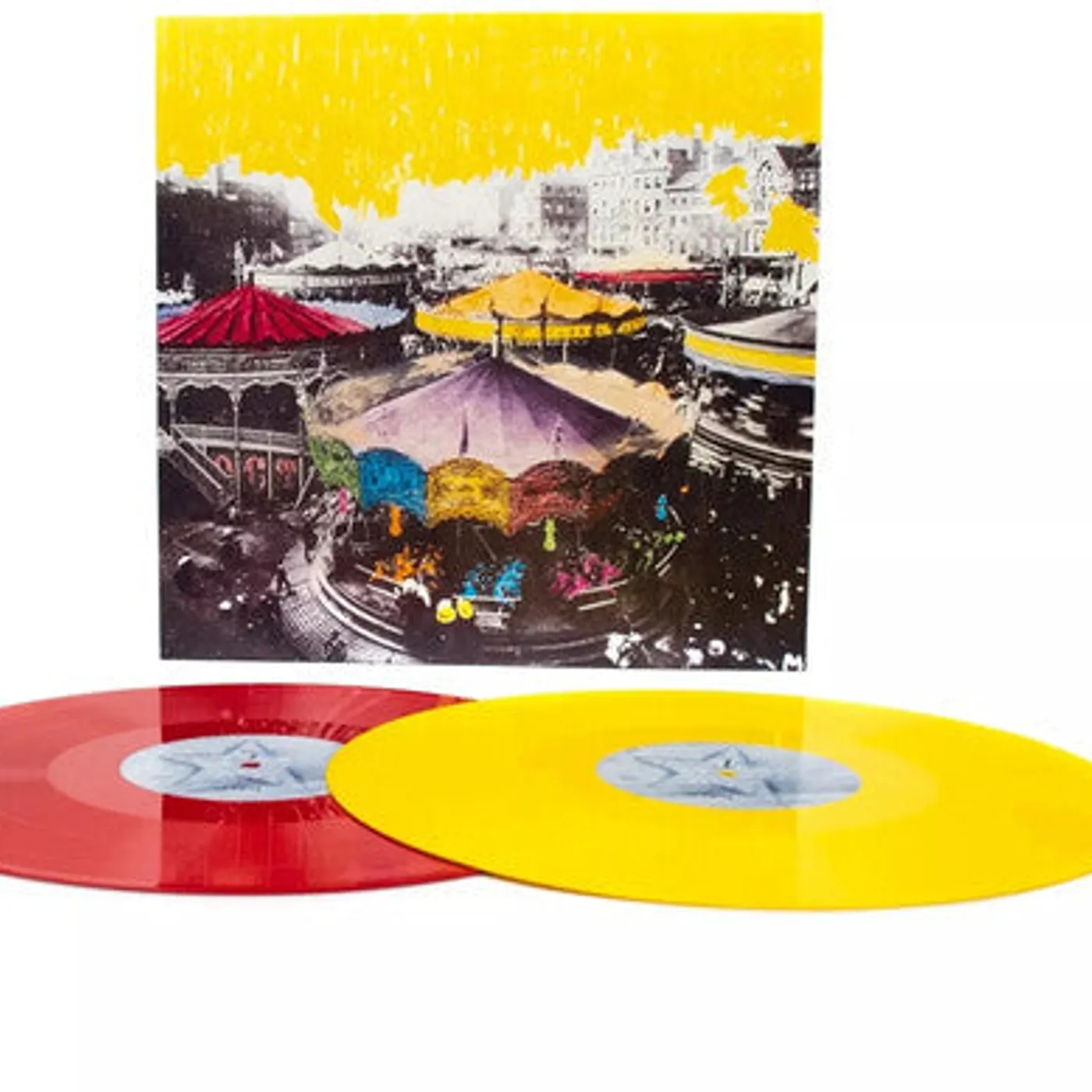 Neutral Milk Hotel LP Vinyl - On Avery Island (Coloured Vinyl) (Dlx) (Ltd) (Red) (Ylw)