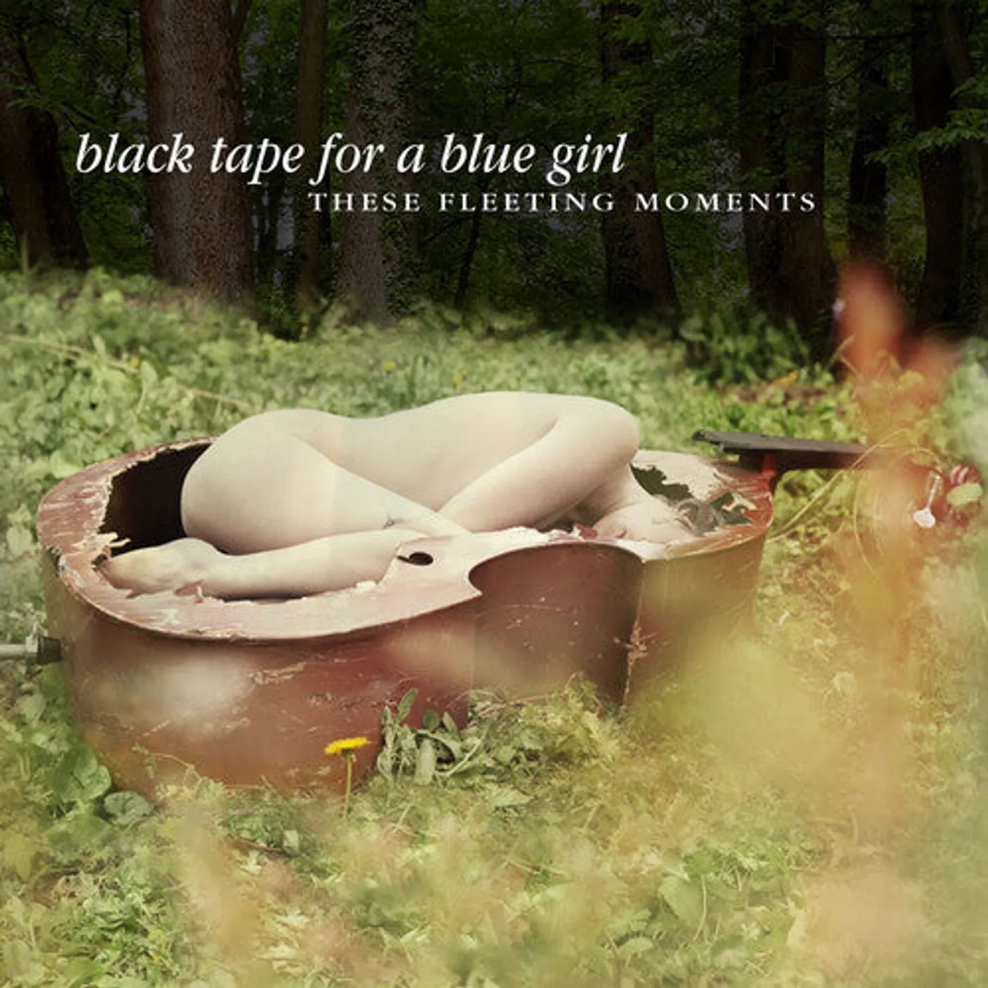 Black Tape For A Blue Girl LP Vinyl - These Fleeting Moments (Blk) (Grn) (Ltd)