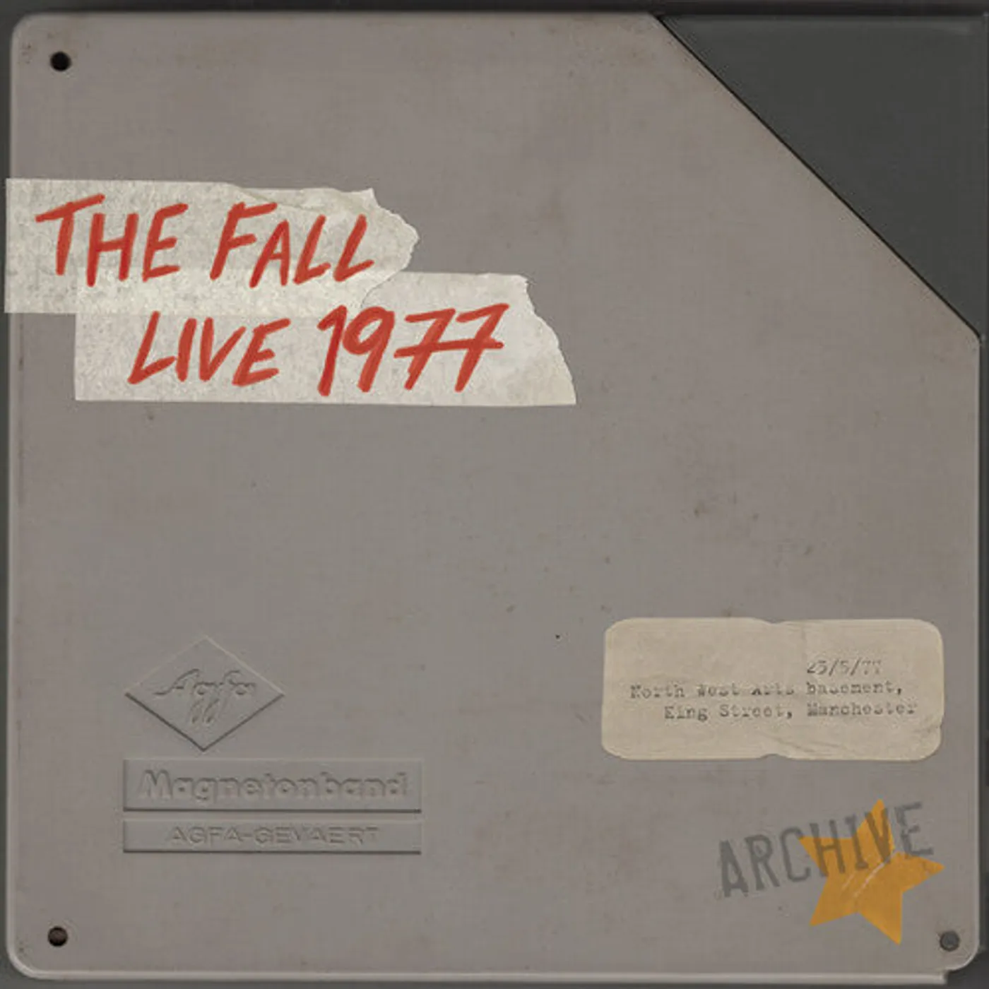 The Fall LP Vinyl - Live 1977 (Coloured Vinyl) (Red) (Uk)