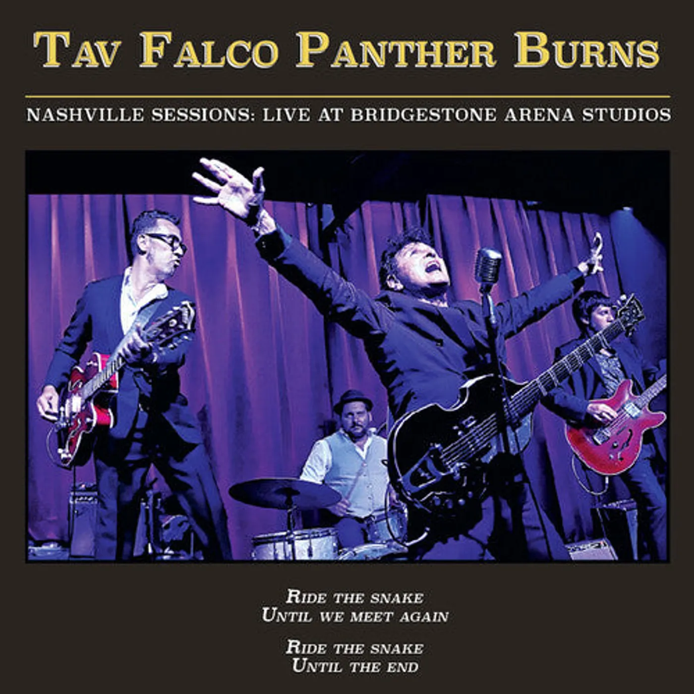 Tav Falco Panther Burns LP Vinyl - Nashville Sessions: Live At Bridgestone Arena