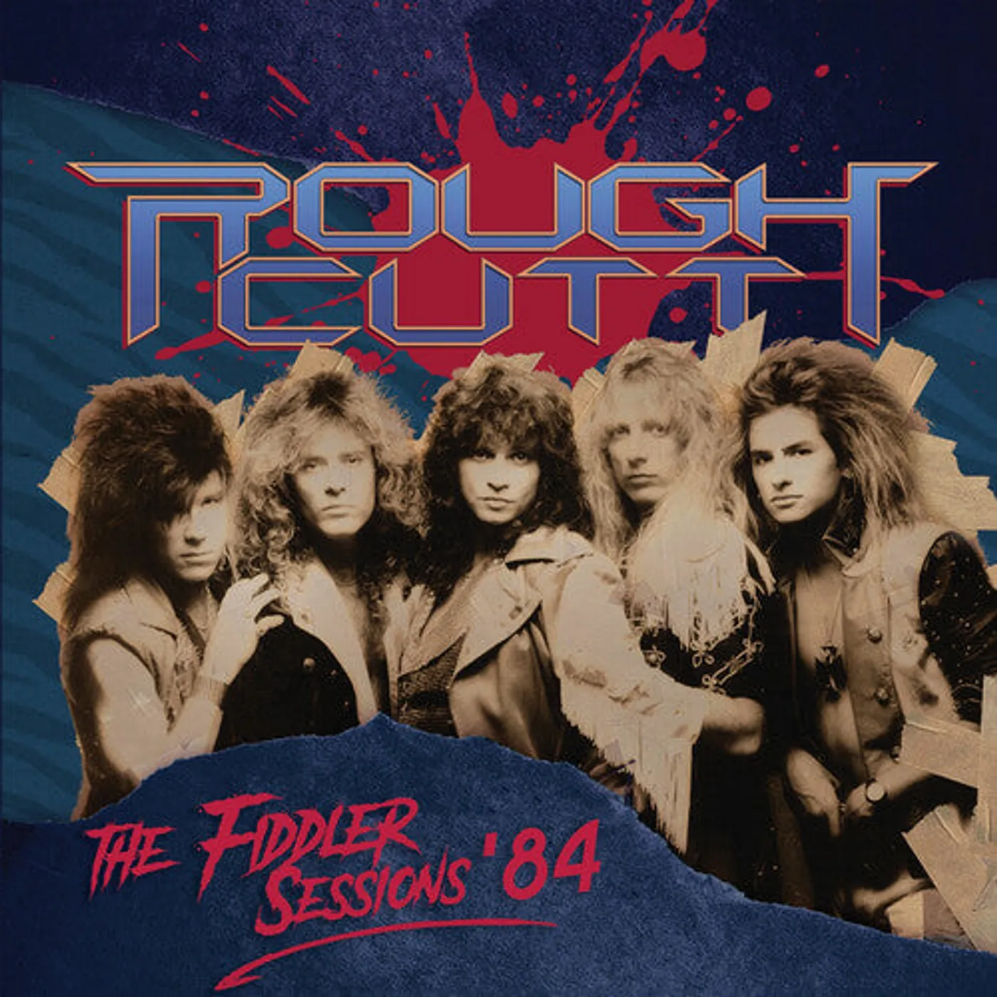Rough Cutt LP Vinyl - Fiddler Sessions '84 (Coloured Vinyl) (Ltd) (Red)