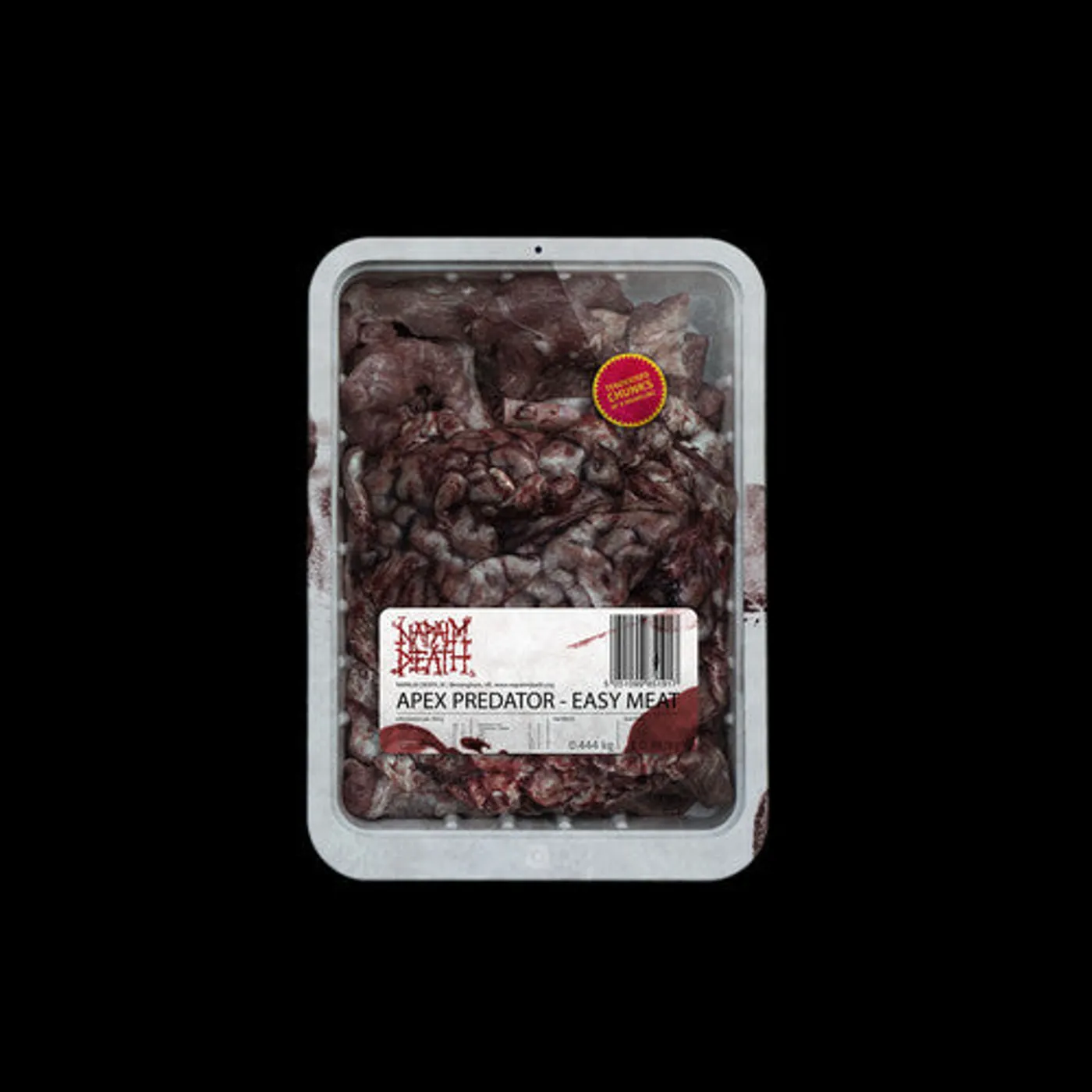 Napalm Death LP Vinyl - Apex Predator: Easy Meat (Coloured Vinyl)
