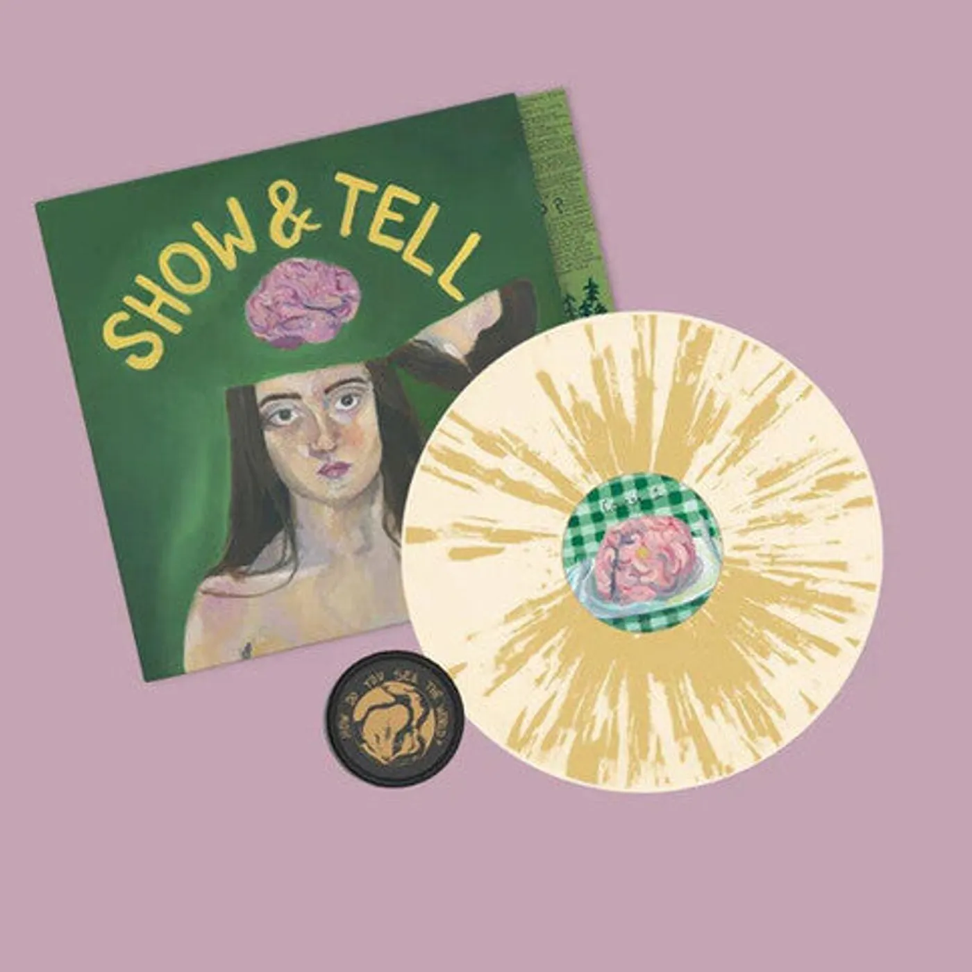 Bored At My Grandmas House LP Vinyl - Show & Tell (Coloured Vinyl) (Crem) (Ylw) (Spla) (Uk)