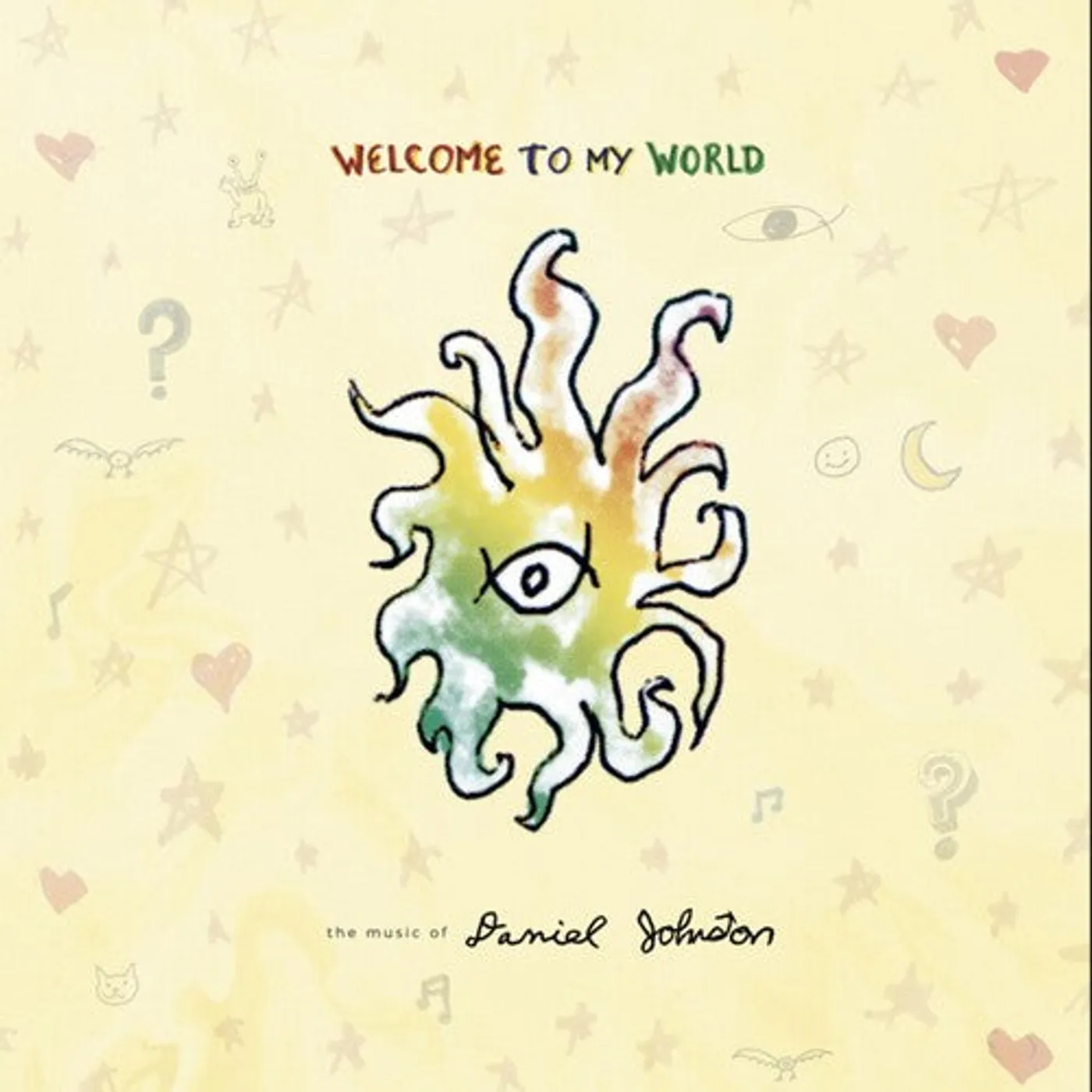 Daniel Johnston LP Vinyl - Welcome To My World
