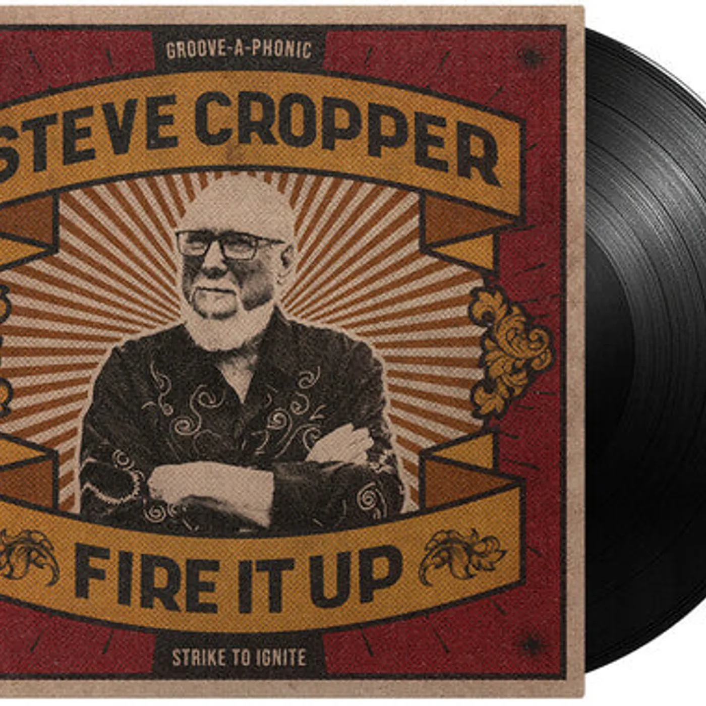 Steve Cropper LP Vinyl - Fire It Up
