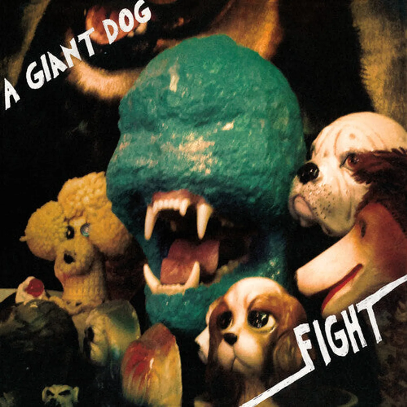 A Giant Dog LP Vinyl - Fight (Coloured Vinyl) (Grn) (Dlcd)
