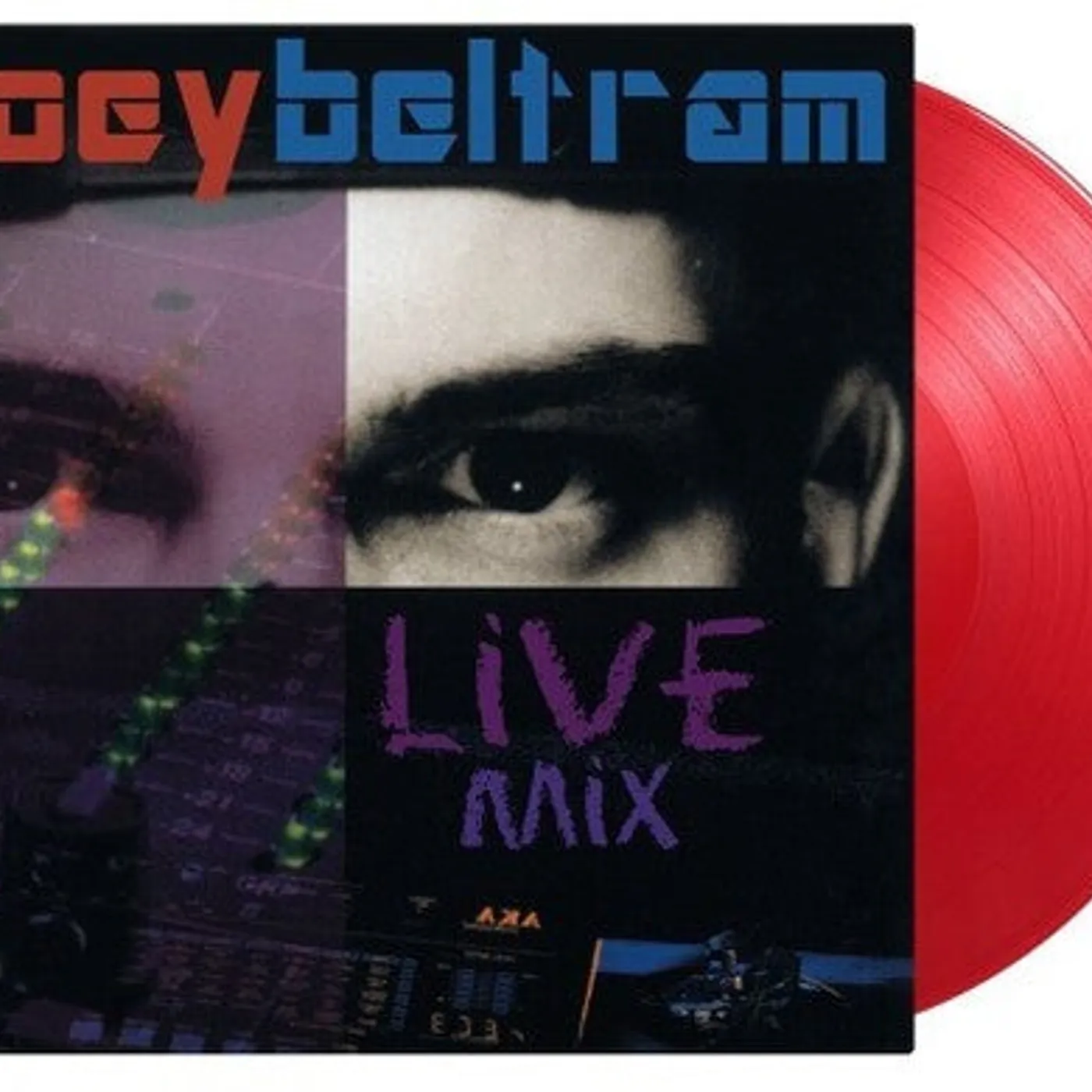 Joey Beltram LP Vinyl - Live Mix (Bonus Tracks) (Coloured Vinyl) (Ltd) (Ogv) (Red)