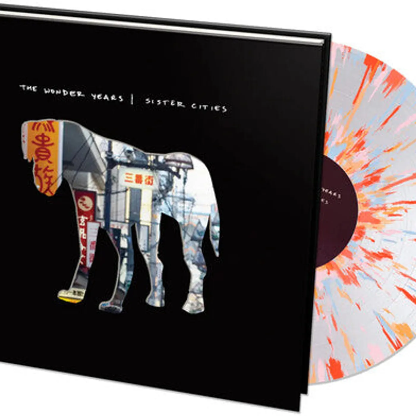 The Wonder Years LP Vinyl - Sister Cities (W/Book) (Coloured Vinyl) (Org) (Purp)