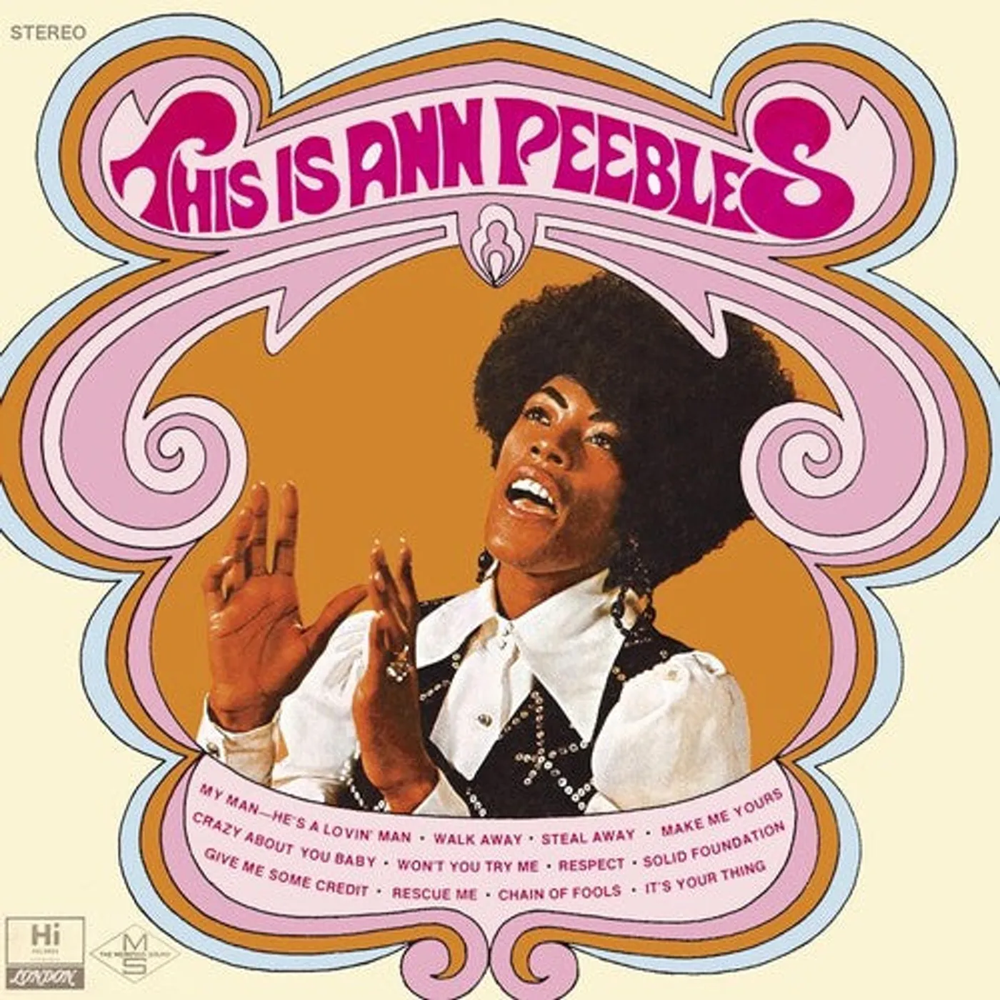 Ann Peebles LP Vinyl - This Is Ann Peebles