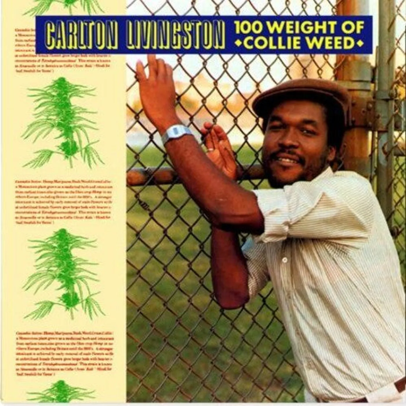 Carlton Livingston LP Vinyl - 100 Weight Of Collie Weed