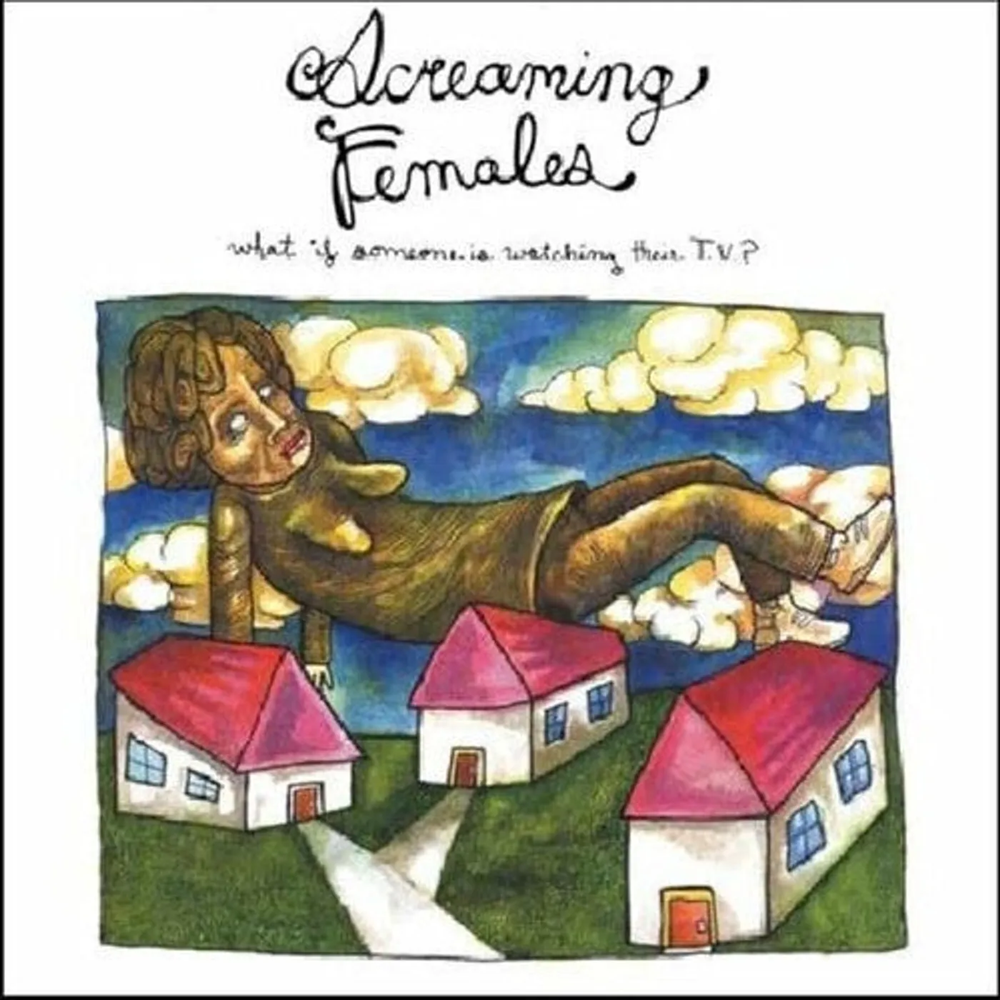 Screaming Females LP Vinyl - What If Someone Is Watching Their Tv? (Coloured Vinyl)