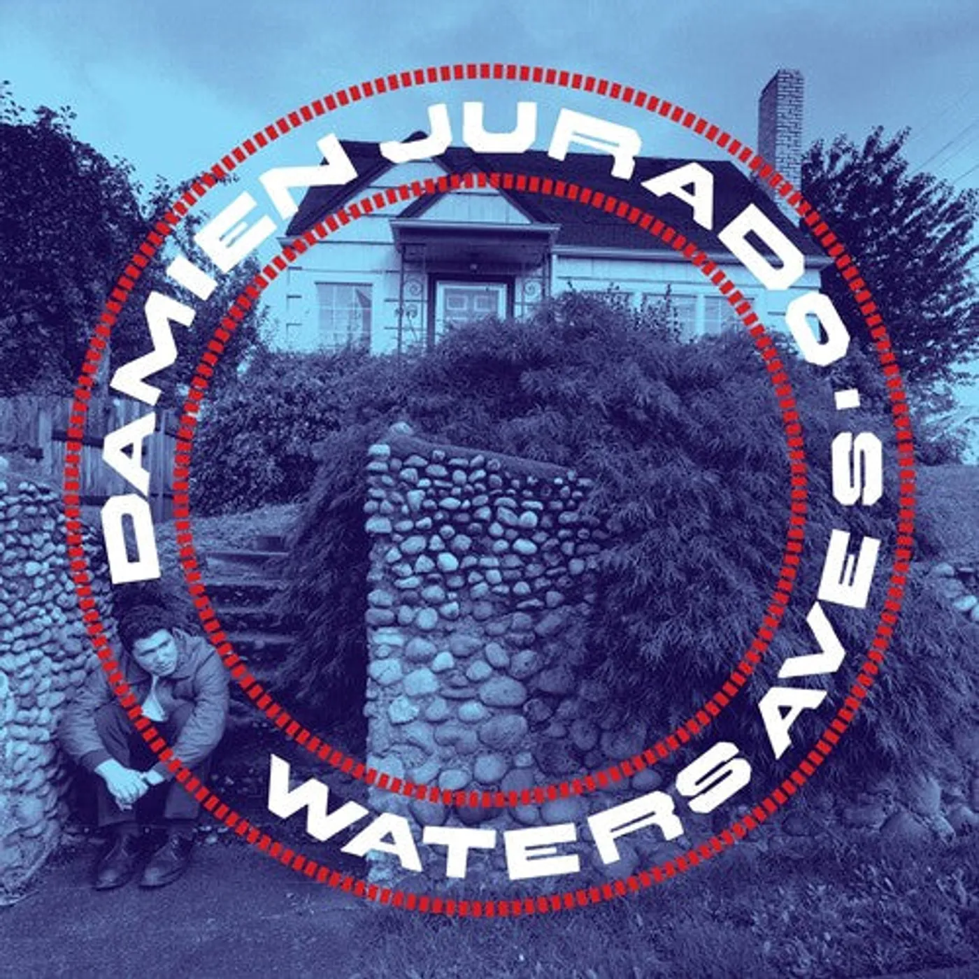 Damien Jurado LP Vinyl - Waters Ave S. - Aqua Blue (Blue) (Coloured Vinyl)