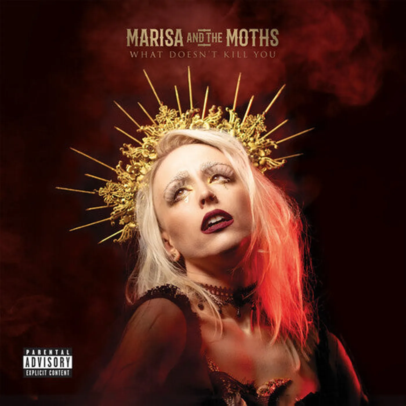 Marisa And The Moths LP Vinyl - What Doesn'T Kill You - Apple Red Opaque (Coloured Vinyl)