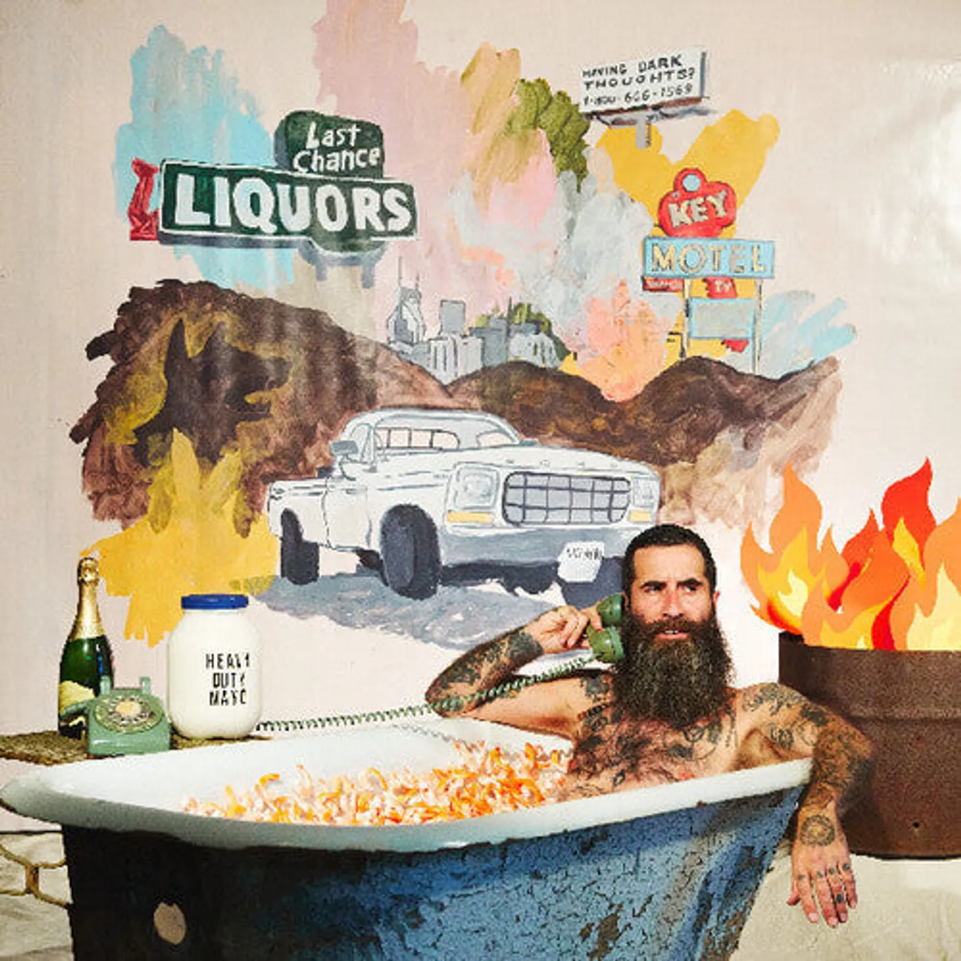Jp Harris LP Vinyl - Jp Harris Is A Trash Fire (Cvnl)