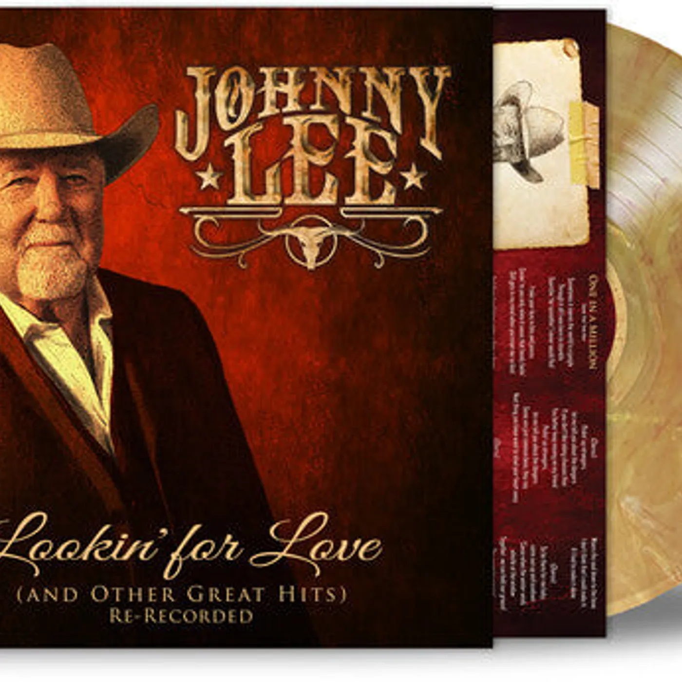 Johnny Lee LP Vinyl - Lookin' For Love & Other Great Hits - Re-Recorded