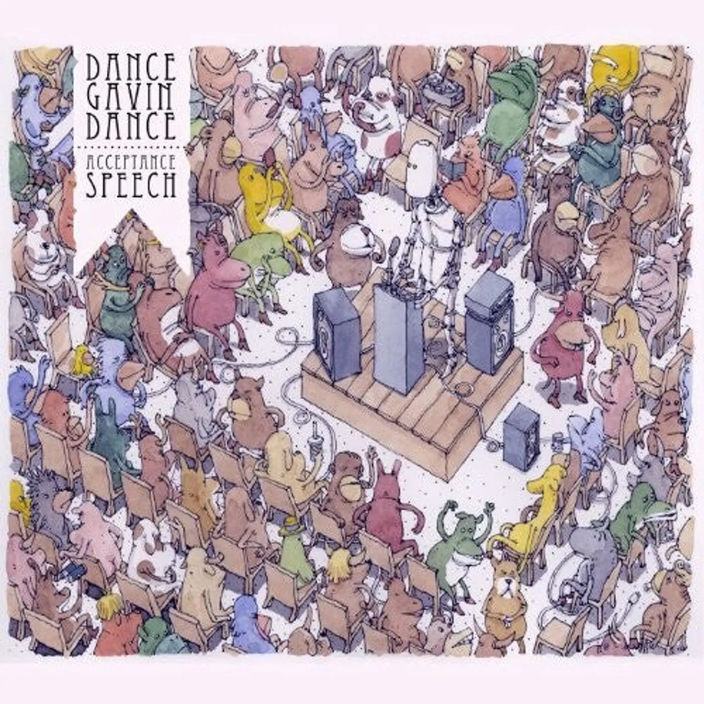 Dance Gavin Dance LP Vinyl - Acceptance Speech (Coloured Vinyl)