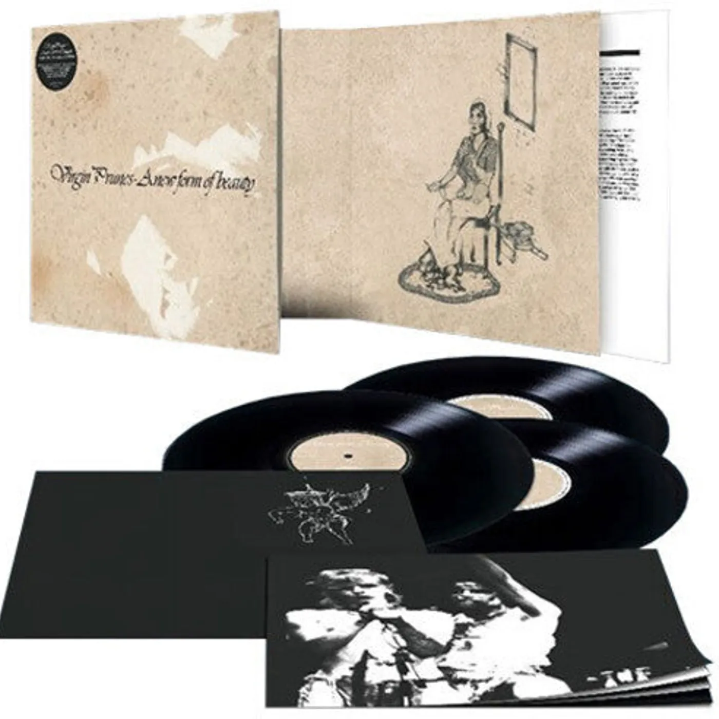 Virgin Prunes LP Vinyl - New Form Of Beauty 1-4 (2024 Deluxe Edition) (Dlx)