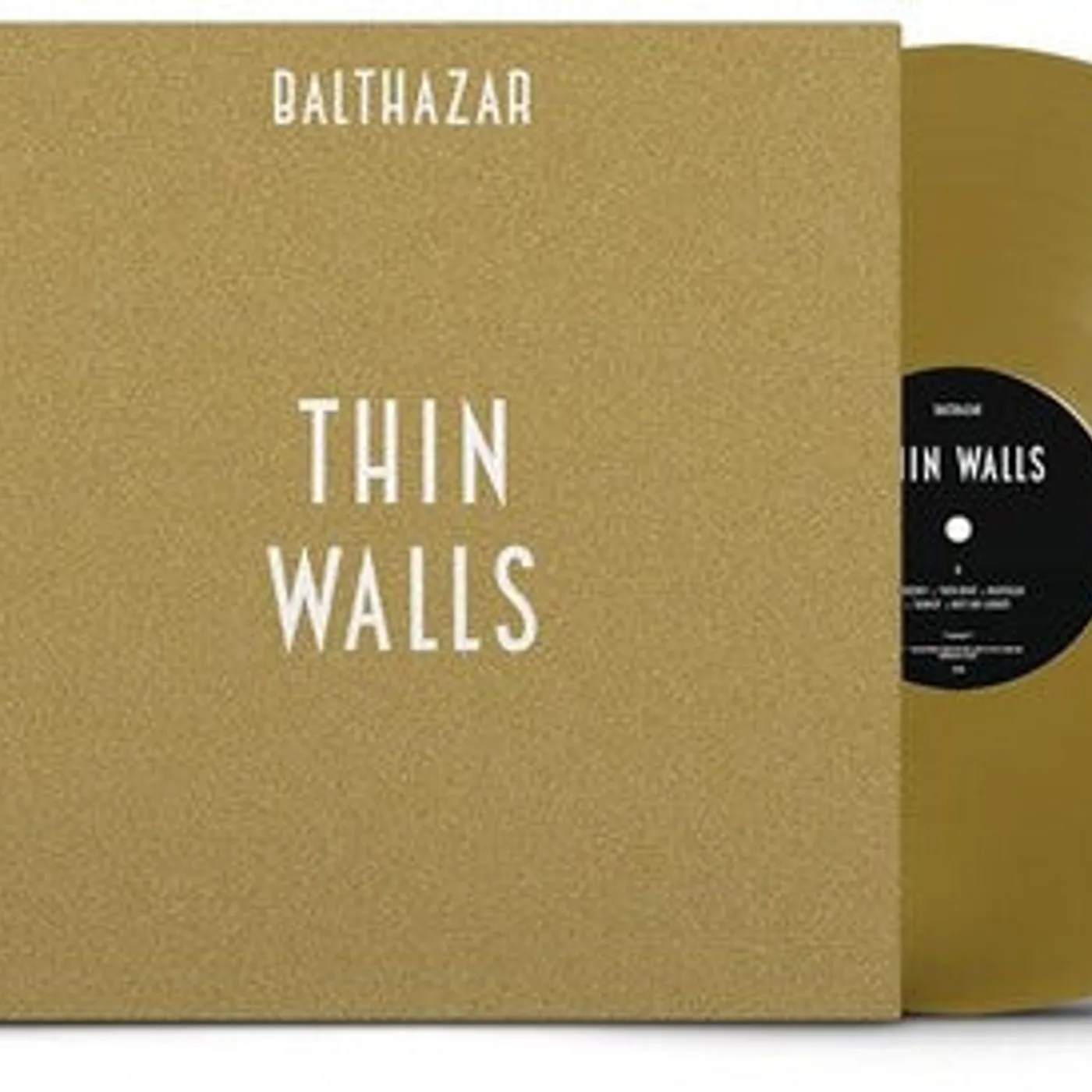 Balthazar LP Vinyl - Thin Walls - Gold (Coloured Vinyl) (Gol) (Reis)