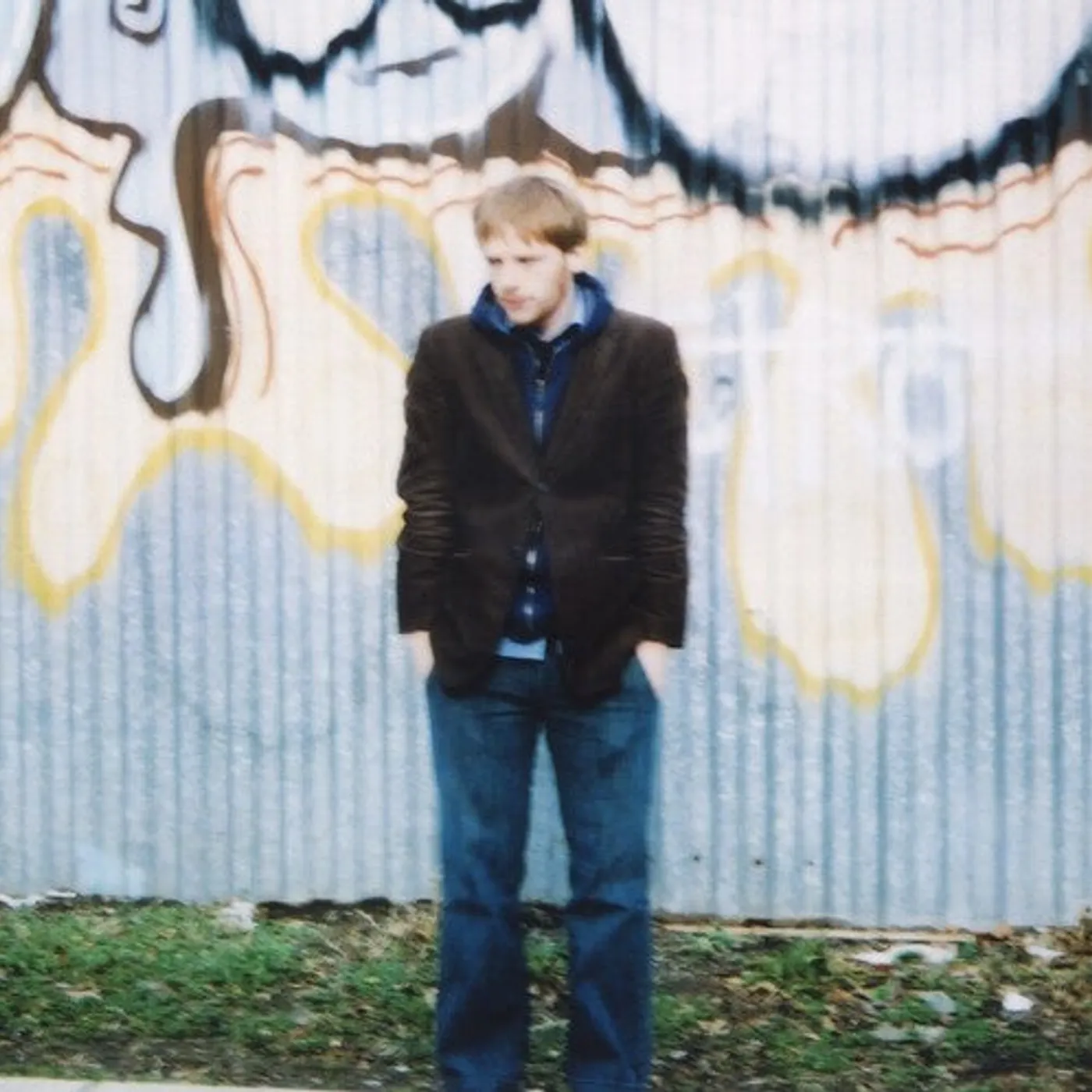 Kevin Devine LP Vinyl - Split The Country Split The Street (White Yellow